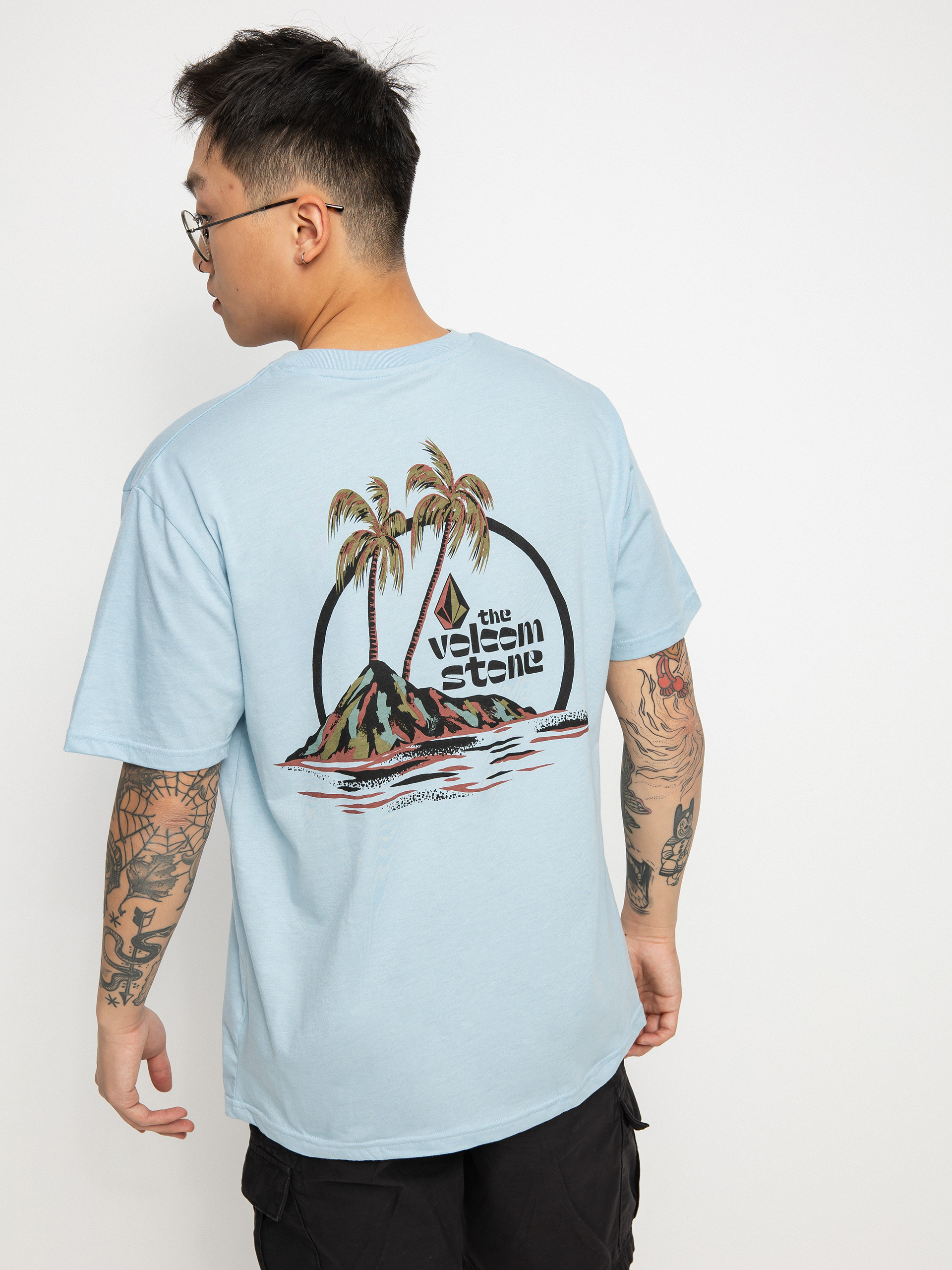 Тениска Volcom Paradise (cali blue heather)