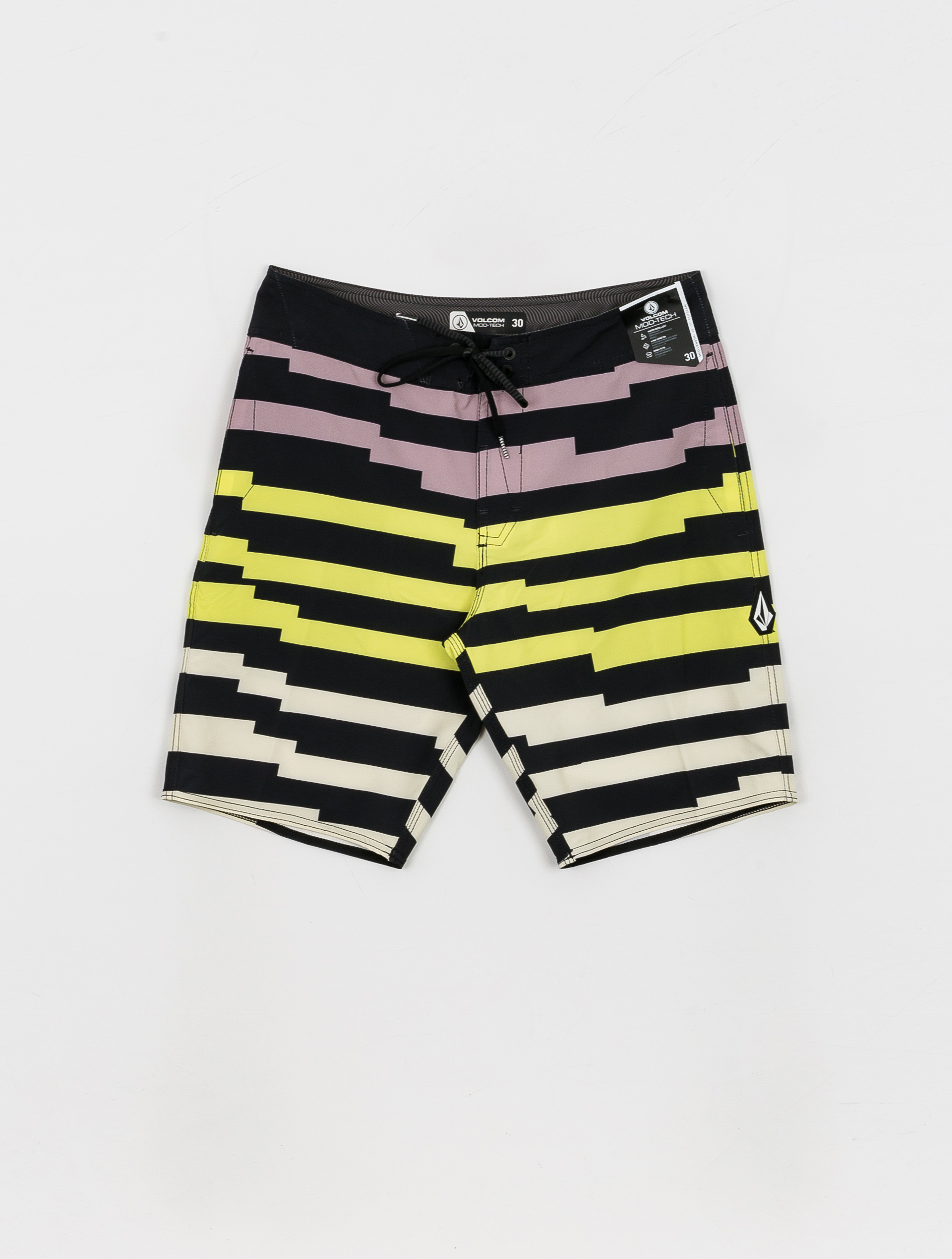 Плажни къси панталони Volcom Juxt Quarta Mod 20 (black)