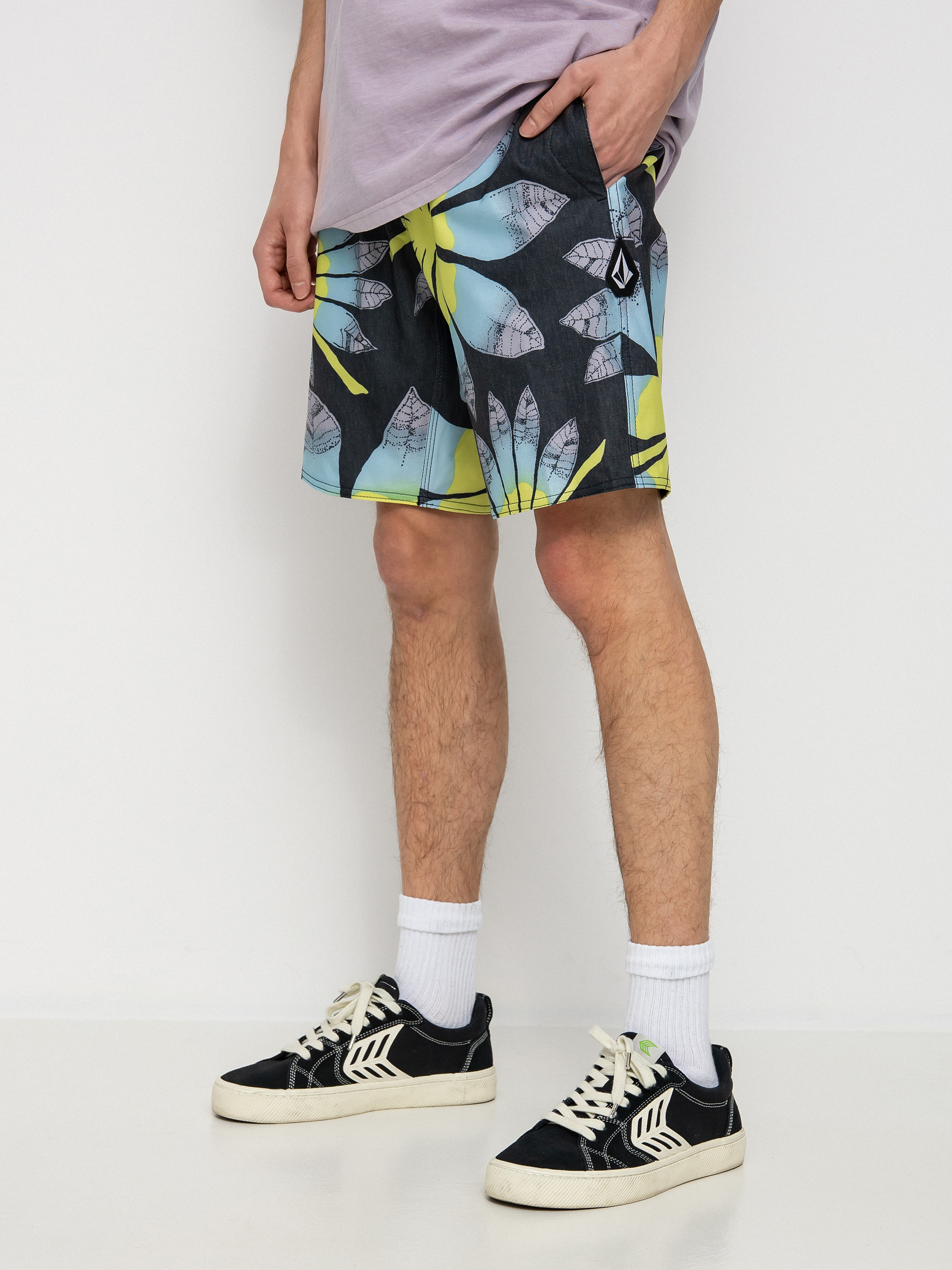 Плажни къси панталони Volcom Sunder Stoney 19 (black)