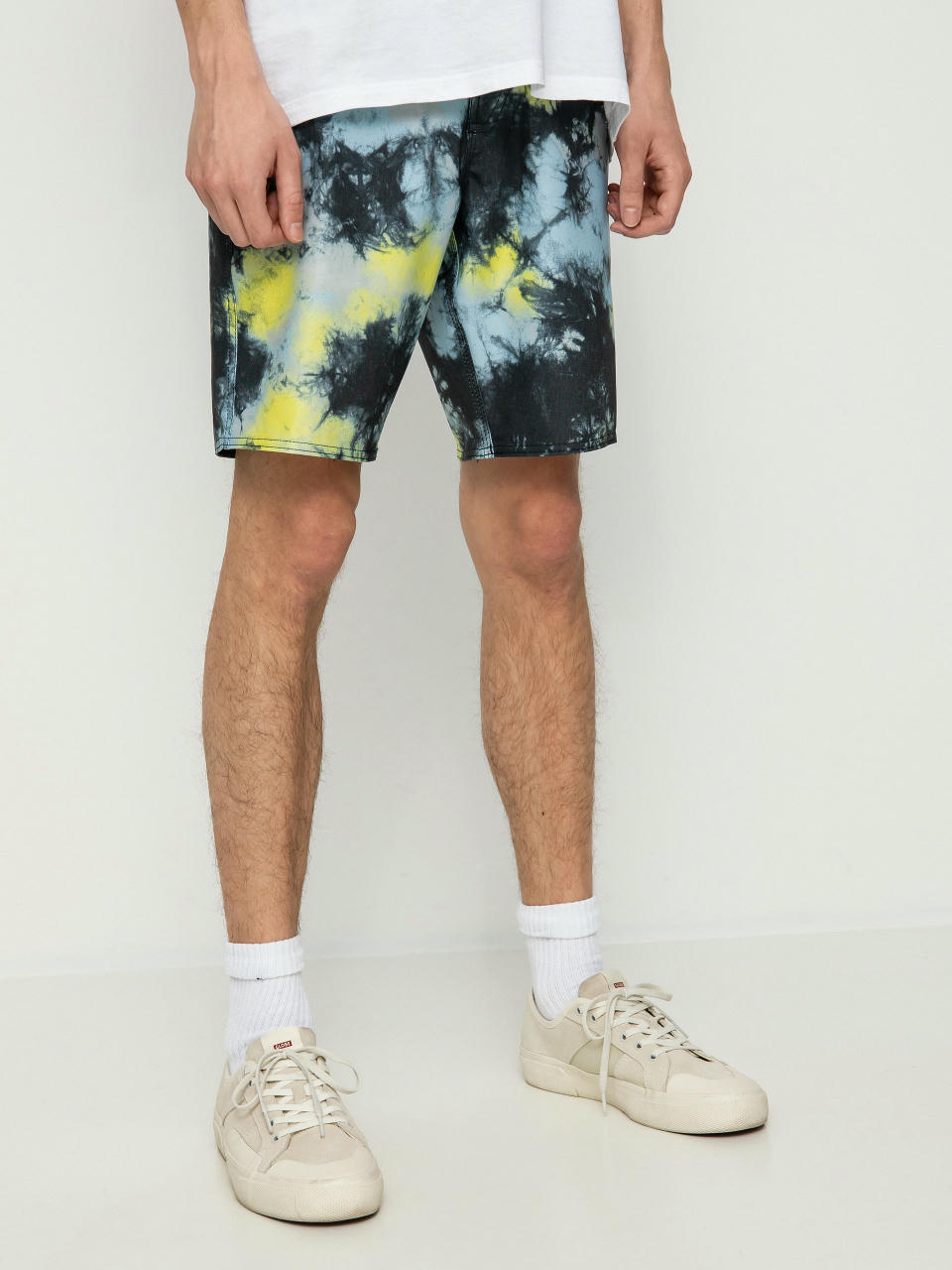 Плажни къси панталони Volcom Saturate Stoney 19 (lime tie dye)