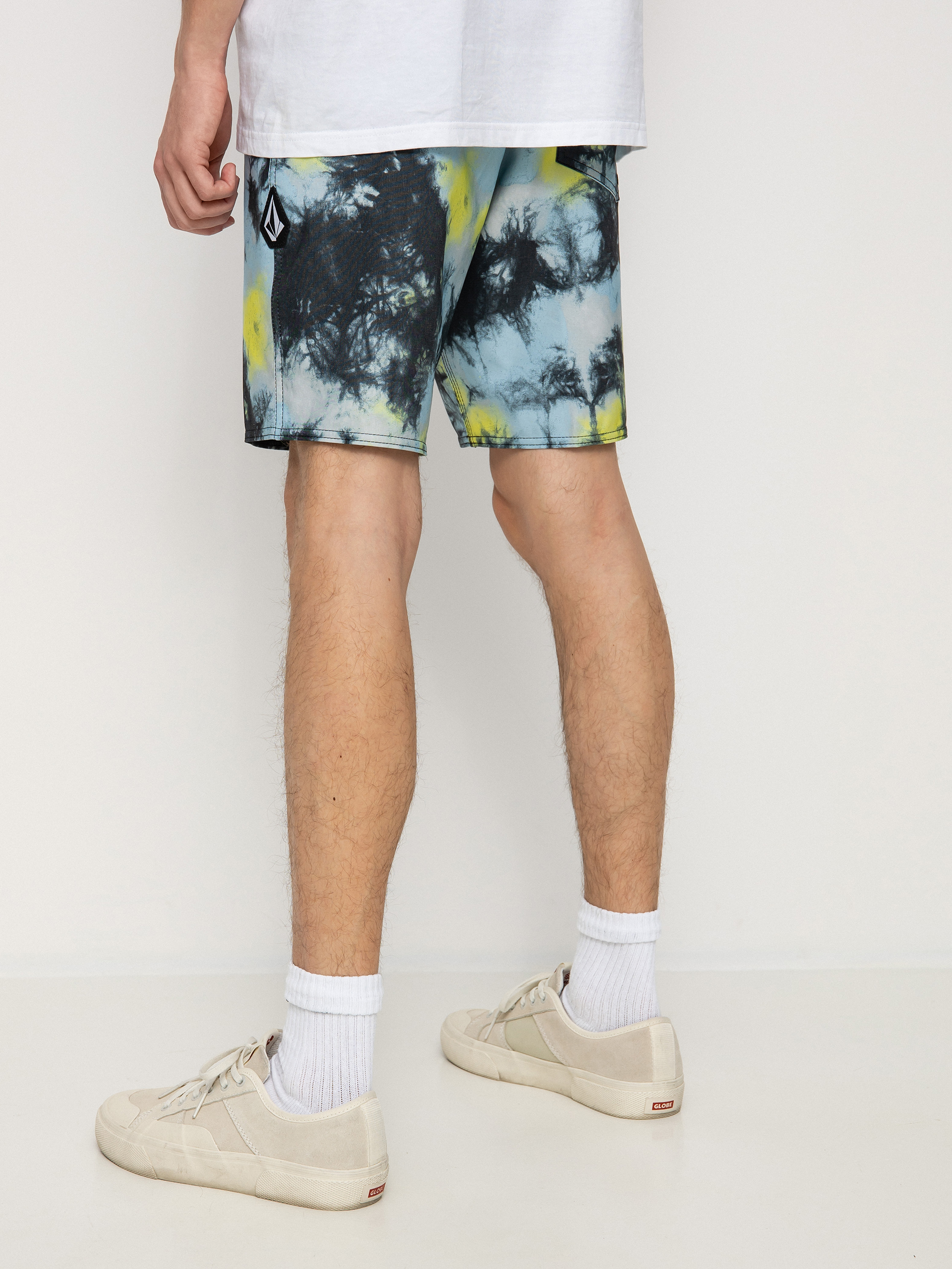 Плажни къси панталони Volcom Saturate Stoney 19 (lime tie dye)