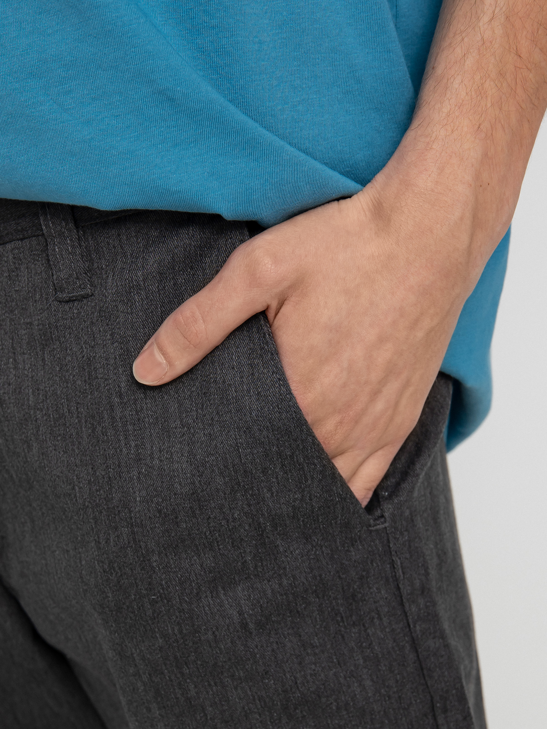 Къси панталони Volcom Frickin Mdrn Stch 19 (charcoal heather)