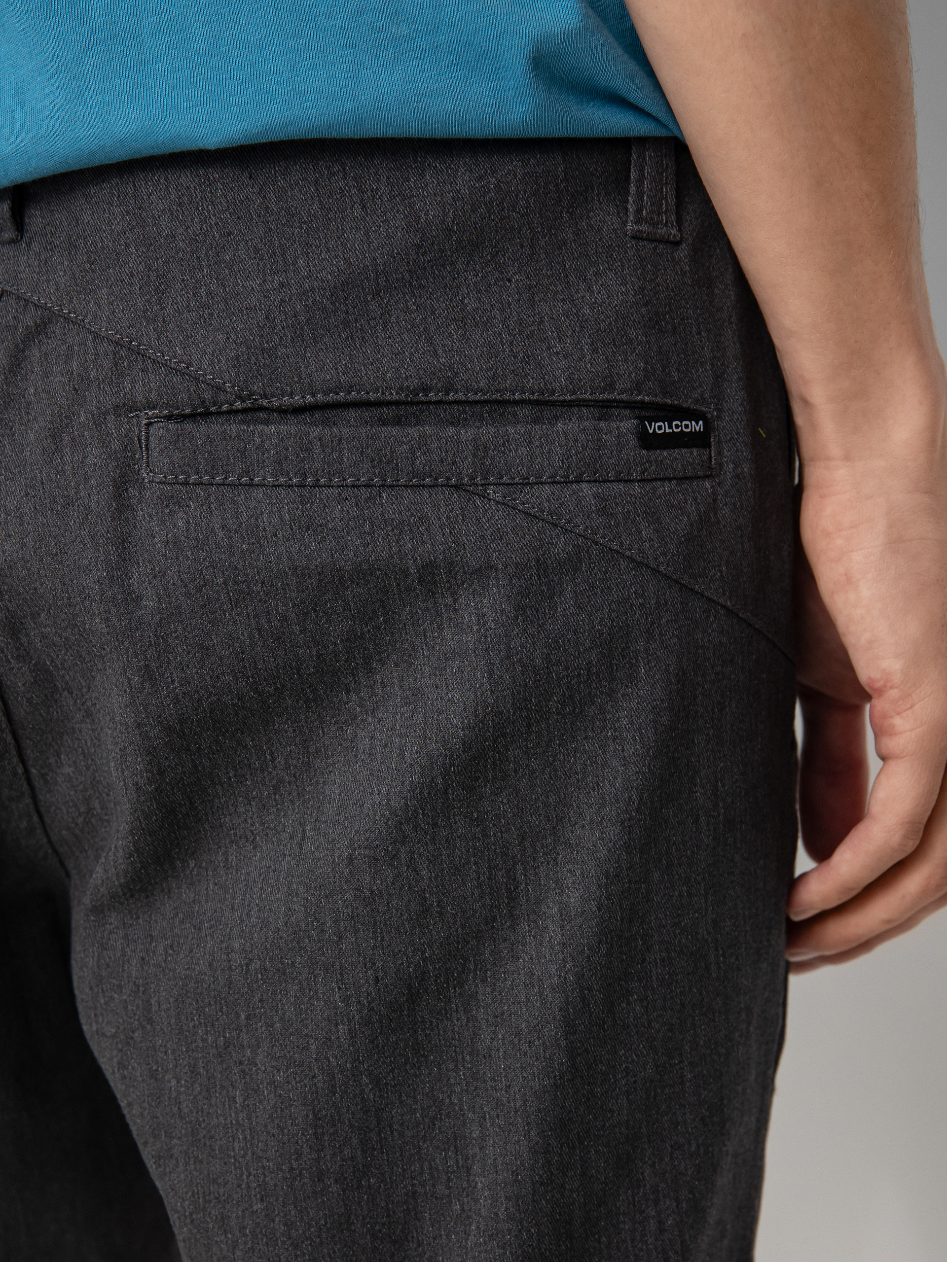 Къси панталони Volcom Frickin Mdrn Stch 19 (charcoal heather)