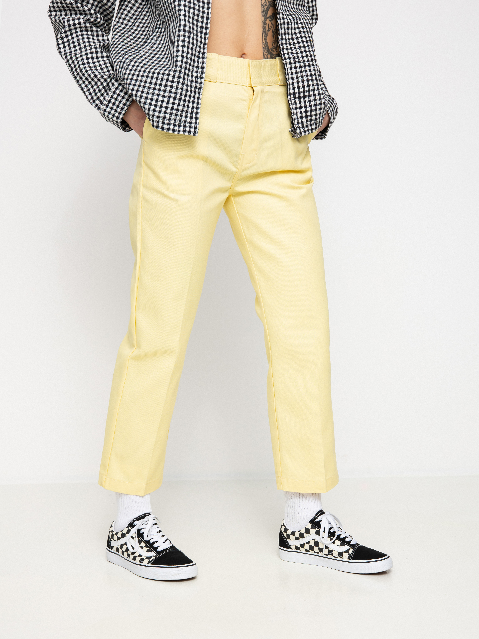 Панталони Dickies 874 Cropped Wmn (pale banana)