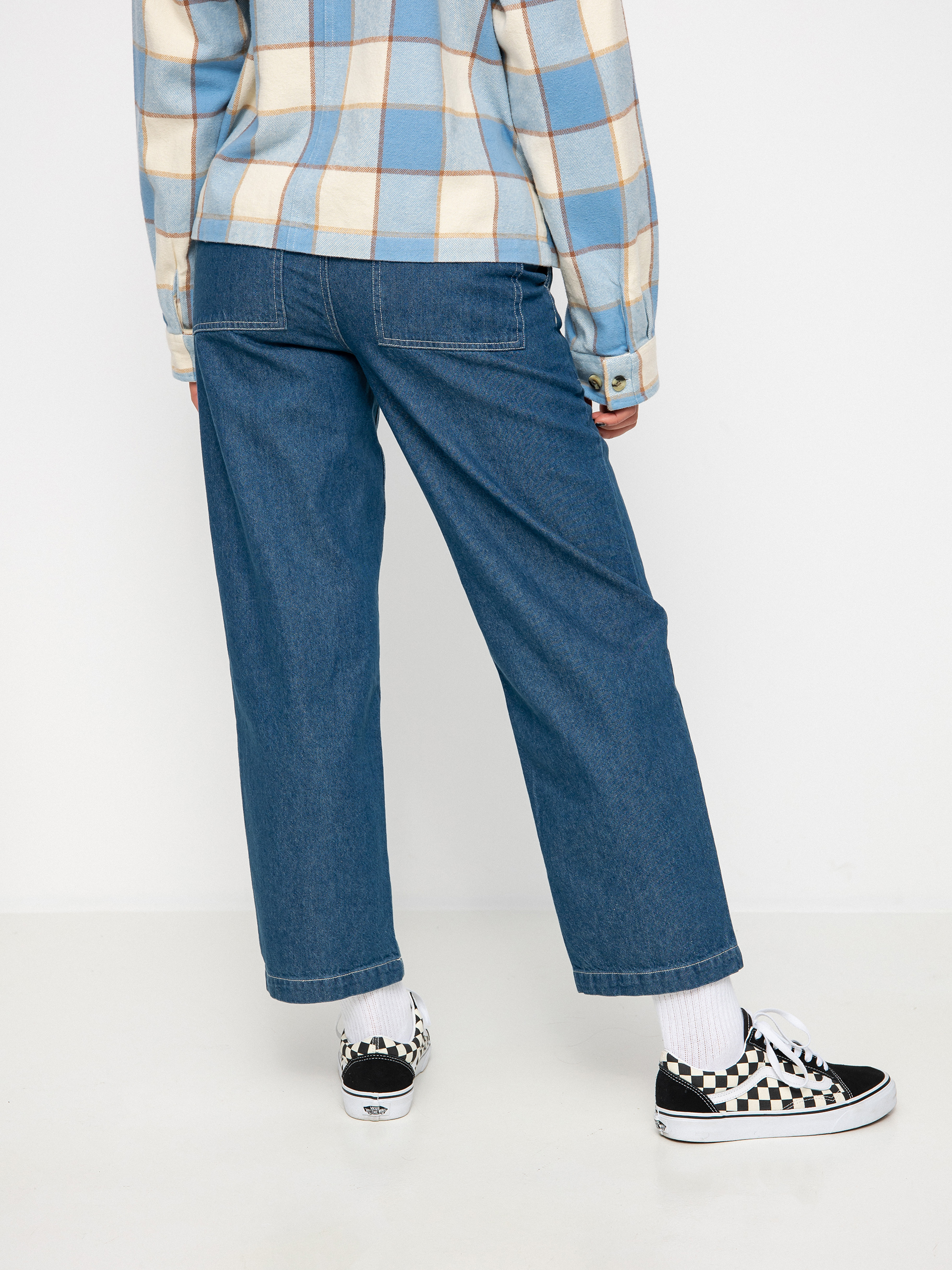 Панталони Brixton Vancouver Wmn (indigo rinse)