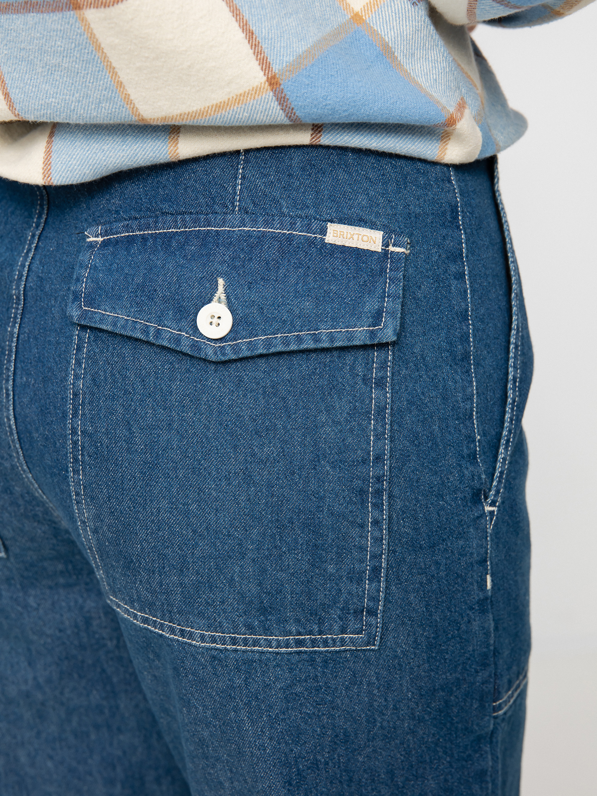 Панталони Brixton Vancouver Wmn (indigo rinse)