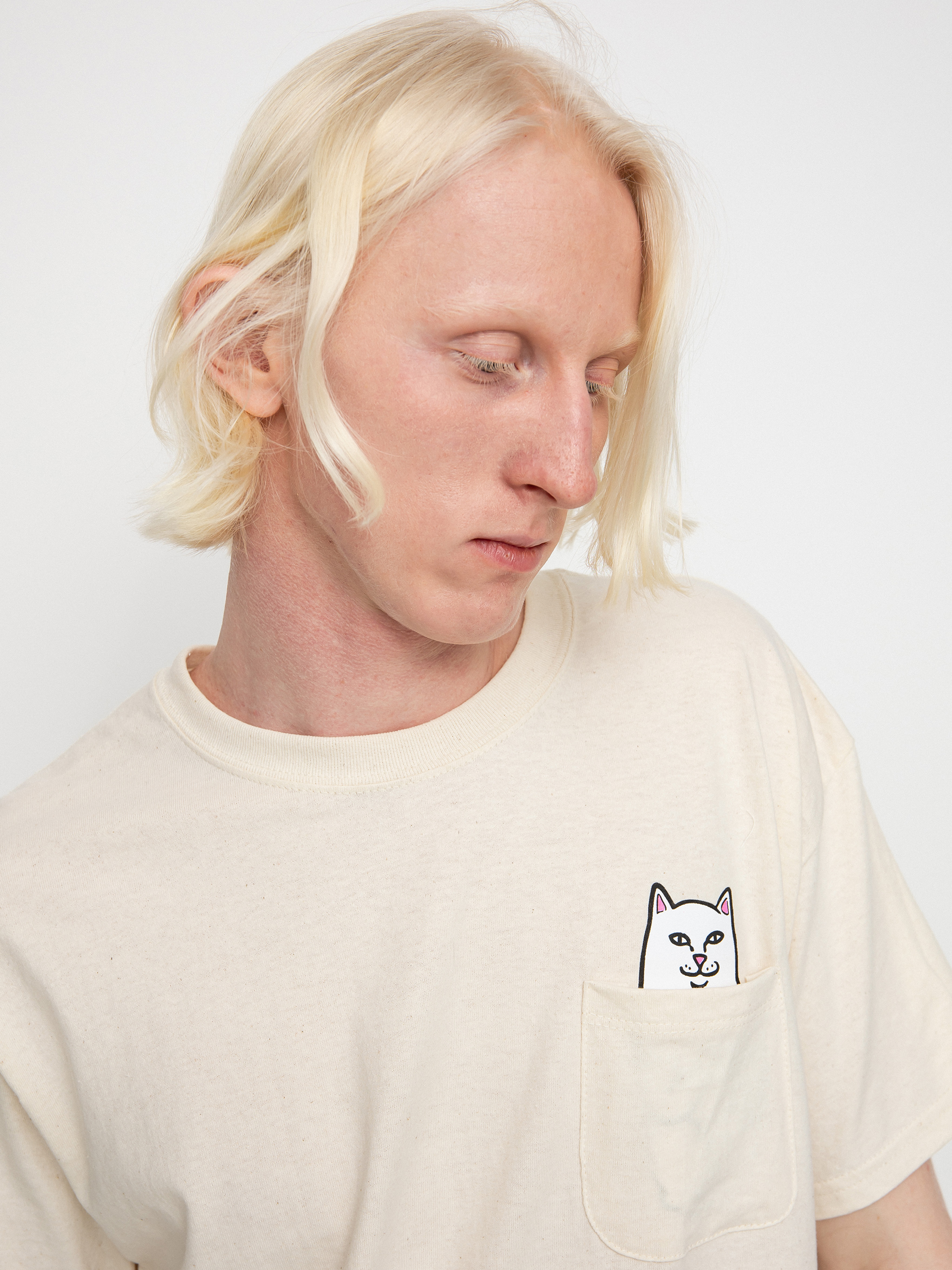 Тениска RipNDip Lord Nermal Pocket (natural)