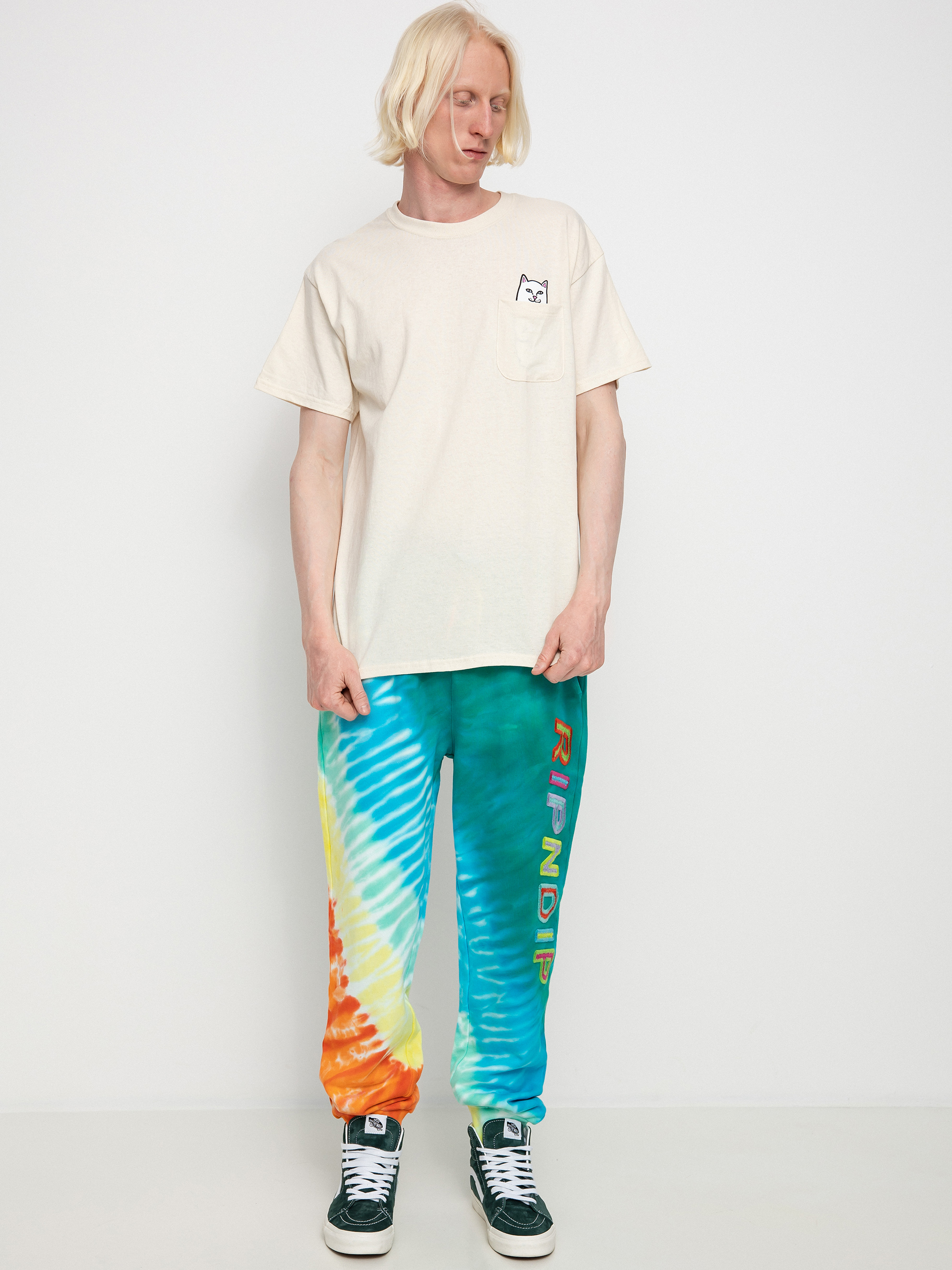 Тениска RipNDip Lord Nermal Pocket (natural)