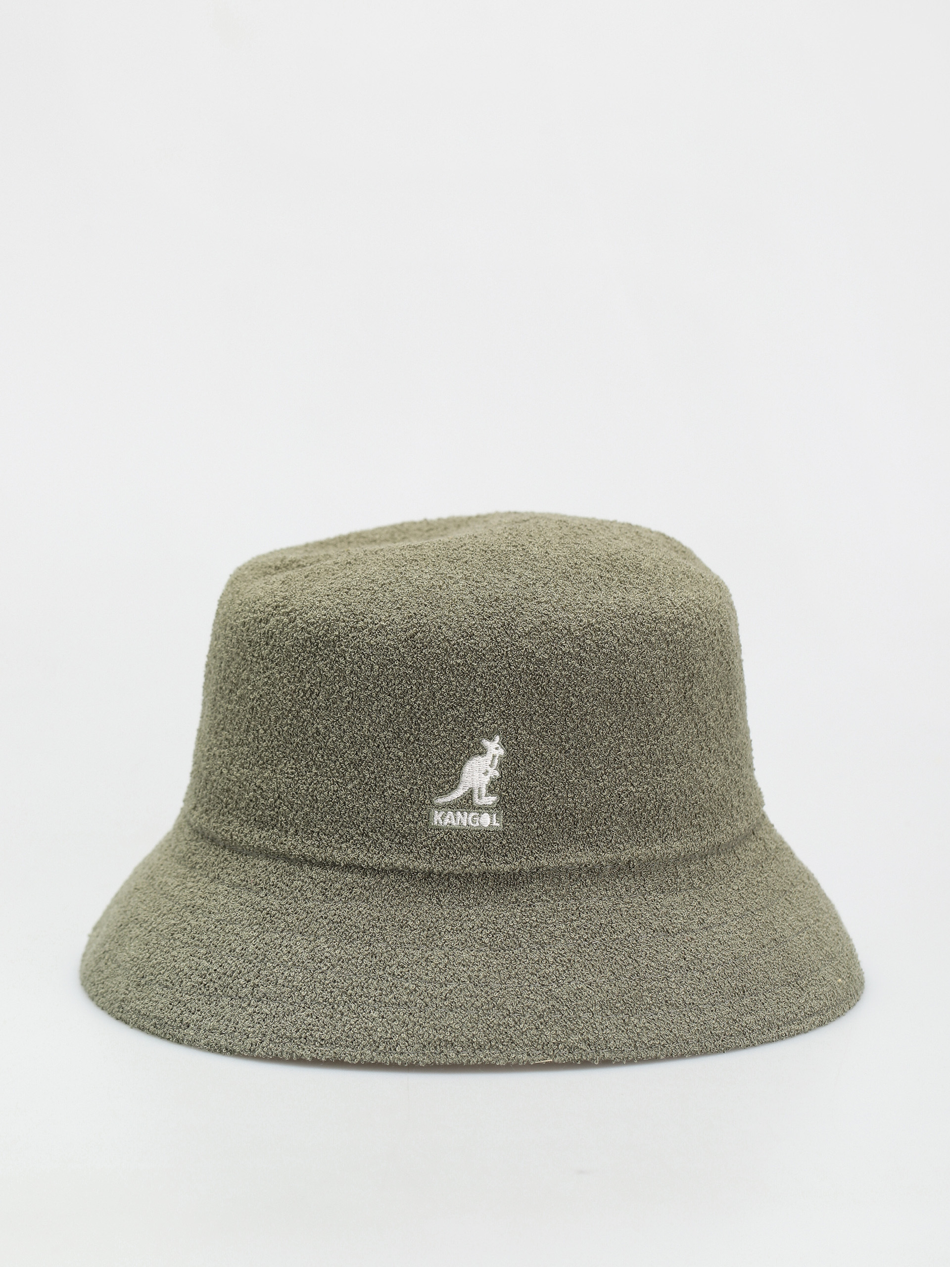 Шапка с периферия Kangol Bermuda Bucket (oil green)