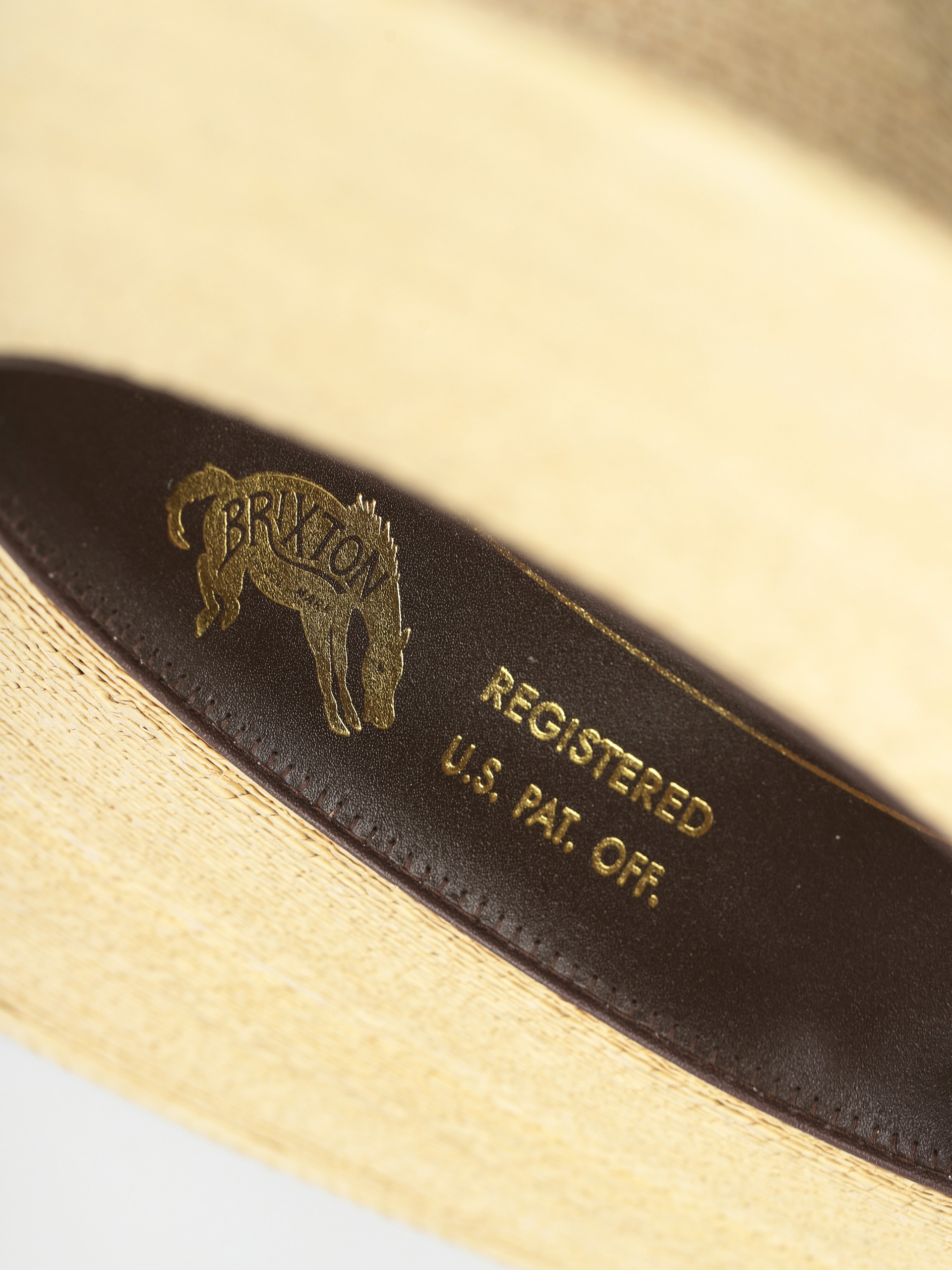 Шапка с периферия Brixton Sedona Straw Reserve Cowboy Ha (natural)