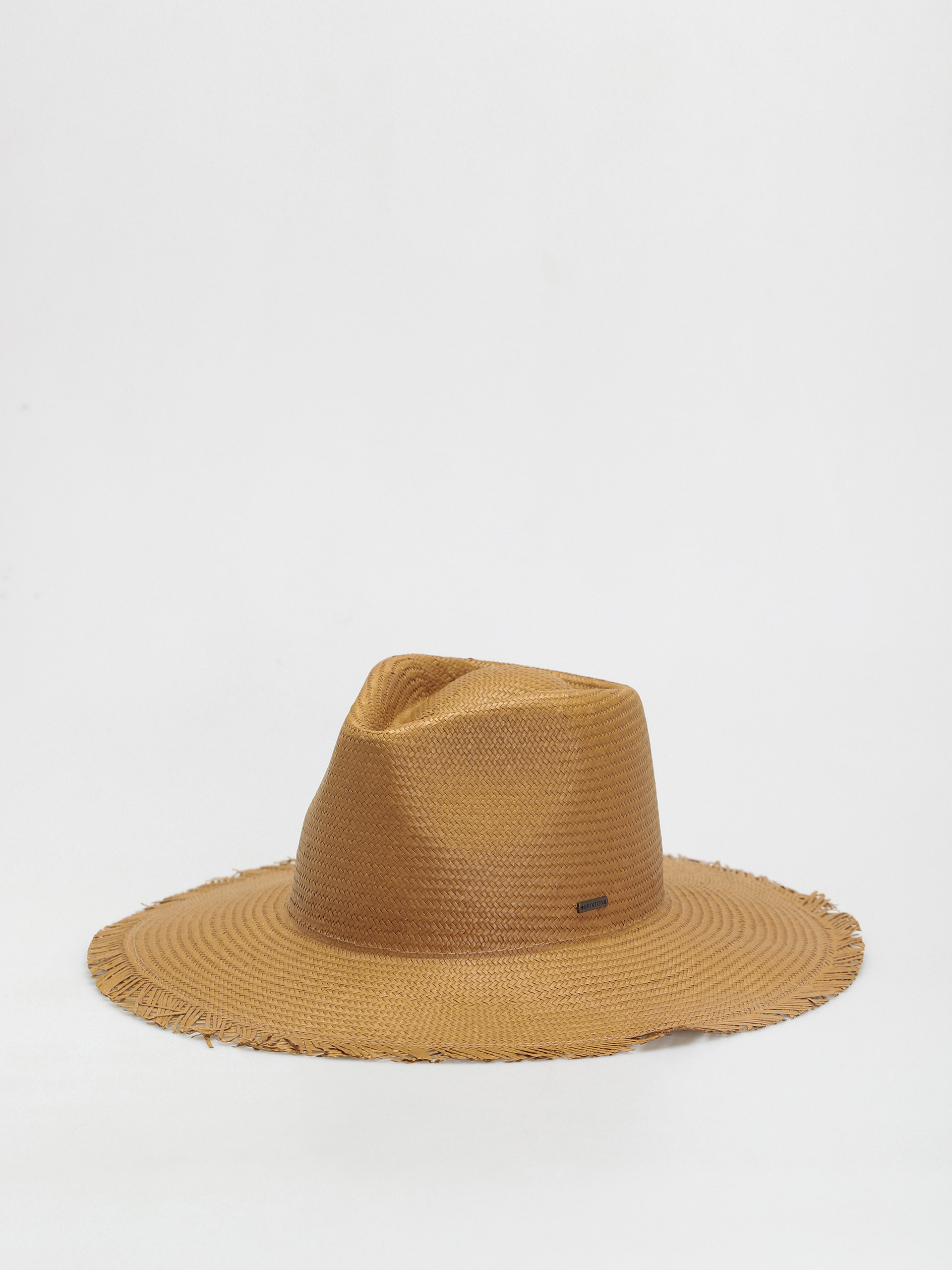 Шапка с периферия Brixton Jo Straw Frayed Fedora (copper)