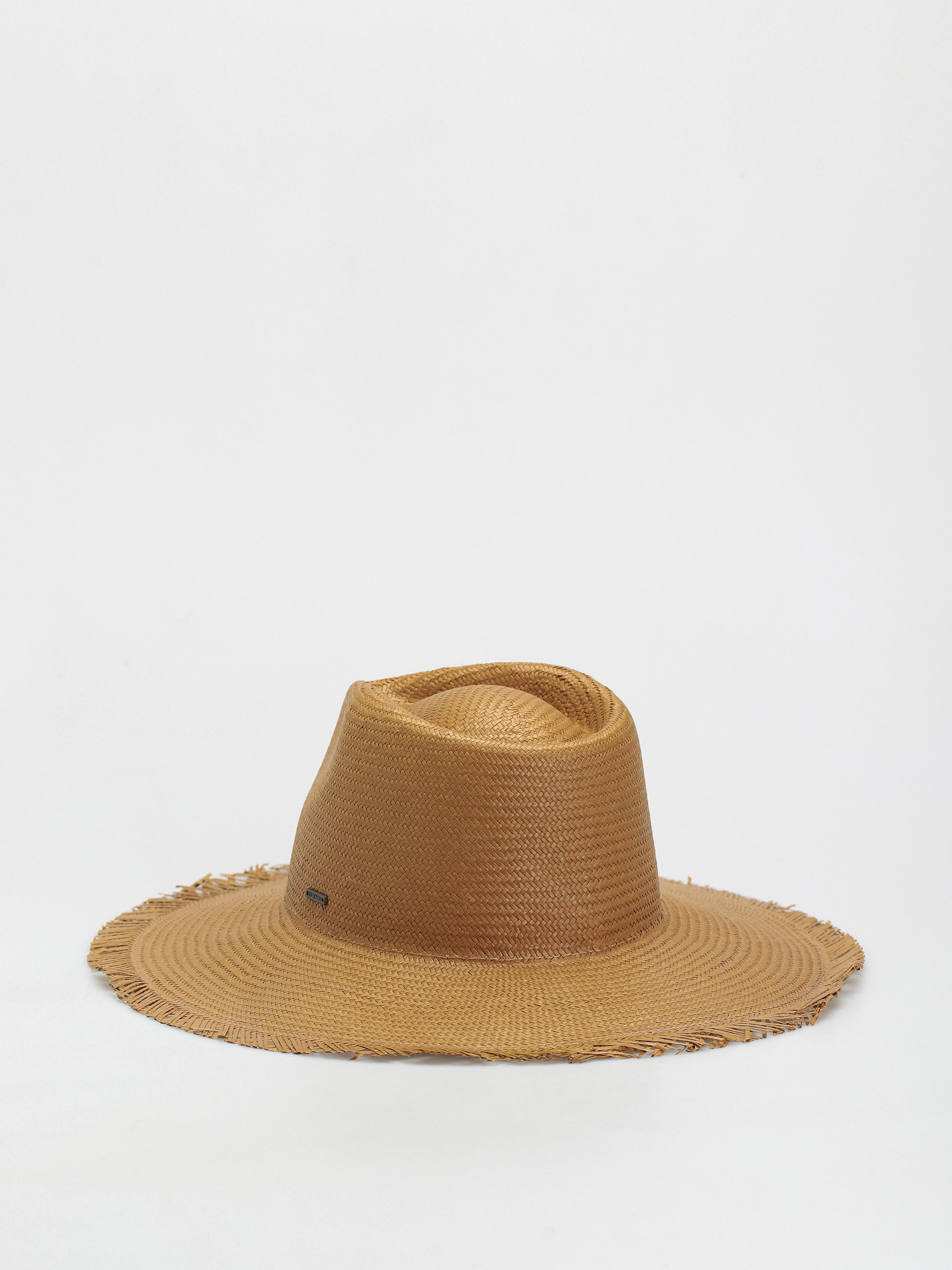 Шапка с периферия Brixton Jo Straw Frayed Fedora (copper)