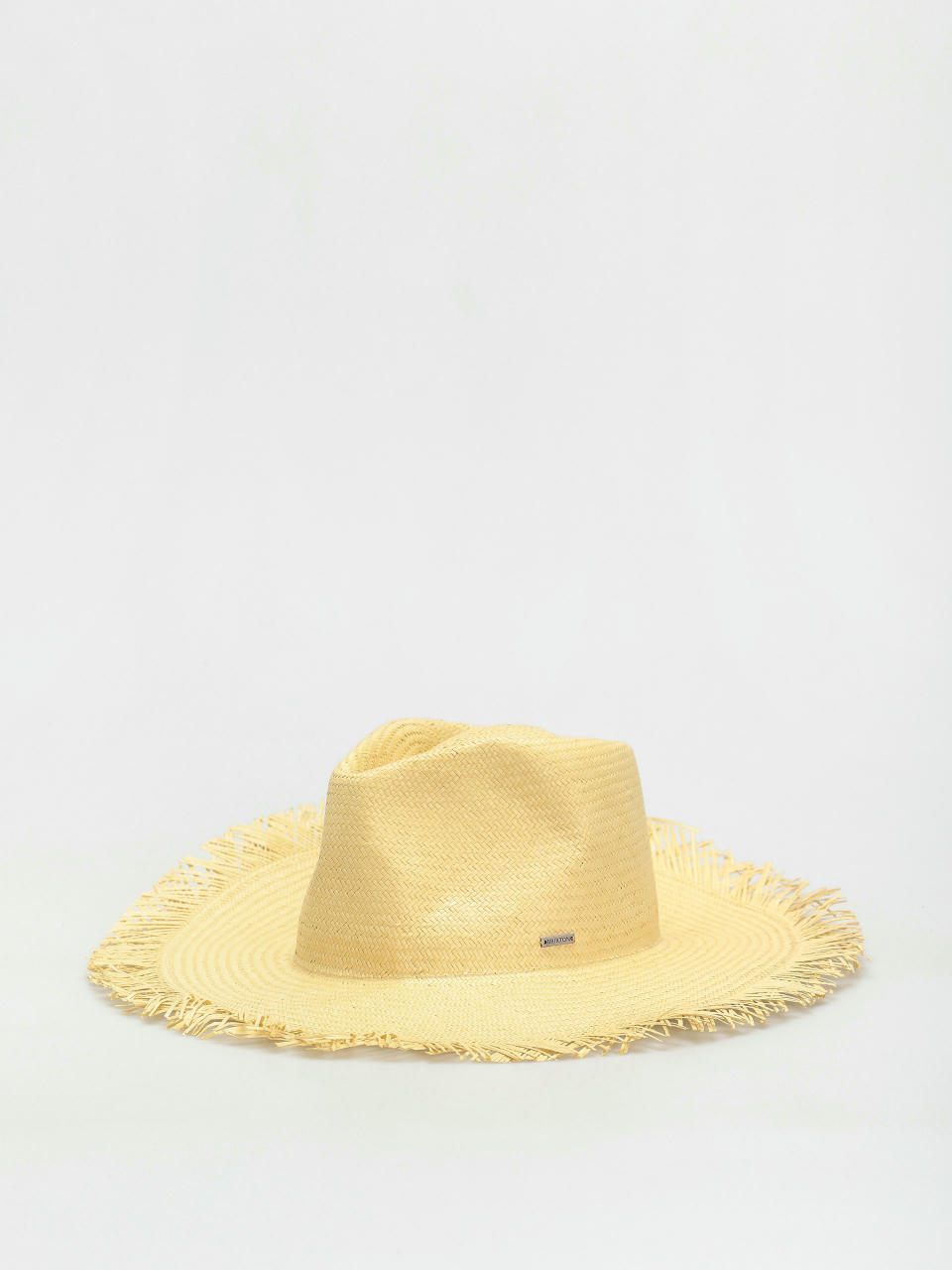 Шапка с периферия Brixton Jo Straw Frayed Fedora (honey)