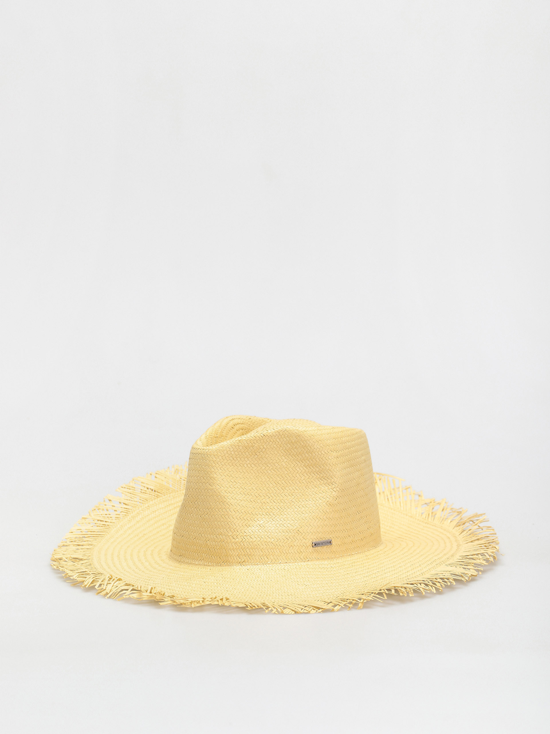 Шапка с периферия Brixton Jo Straw Frayed Fedora (honey)