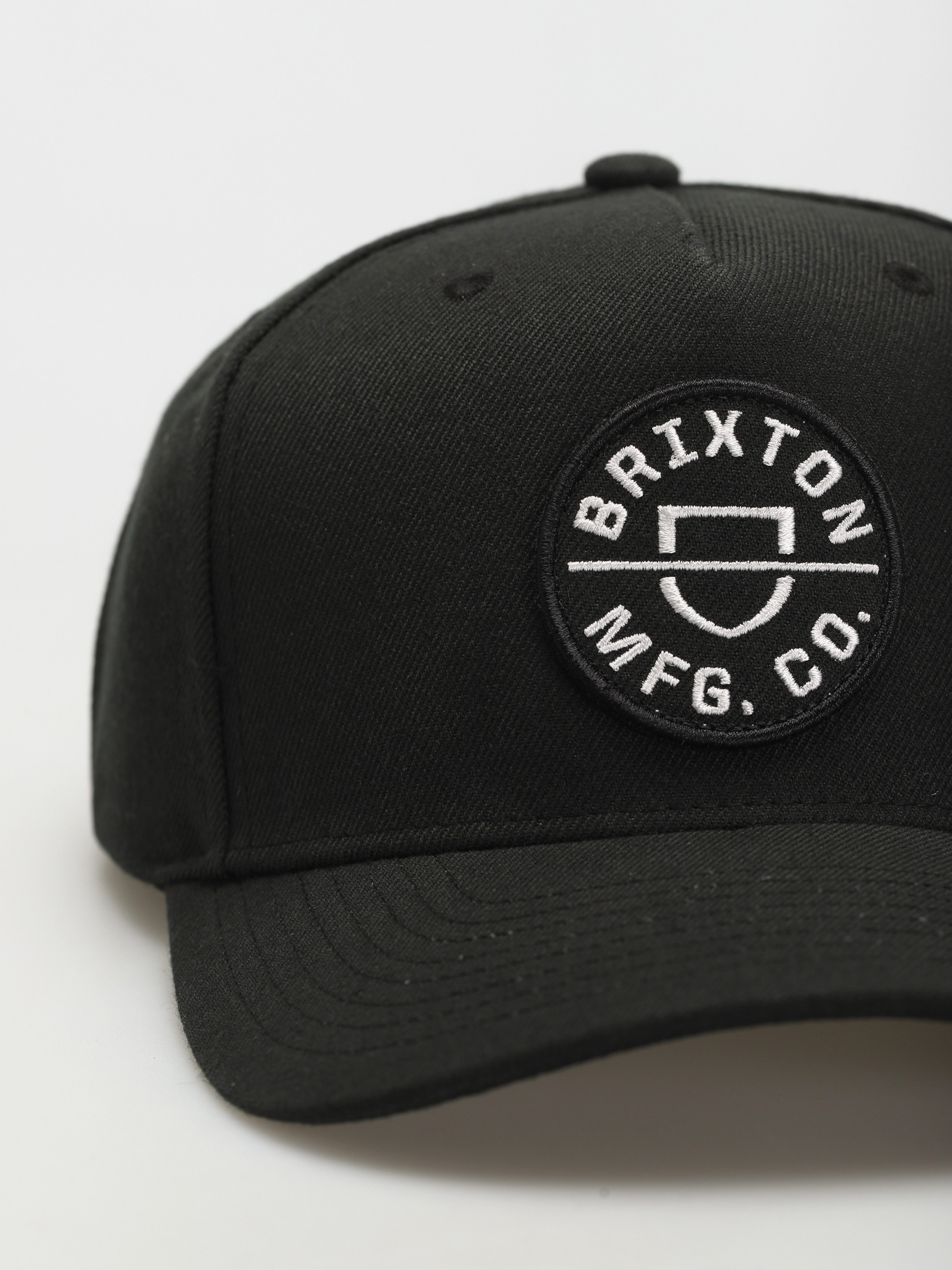 Шапка с козирка Brixton Crest C Mp Snapback (black)