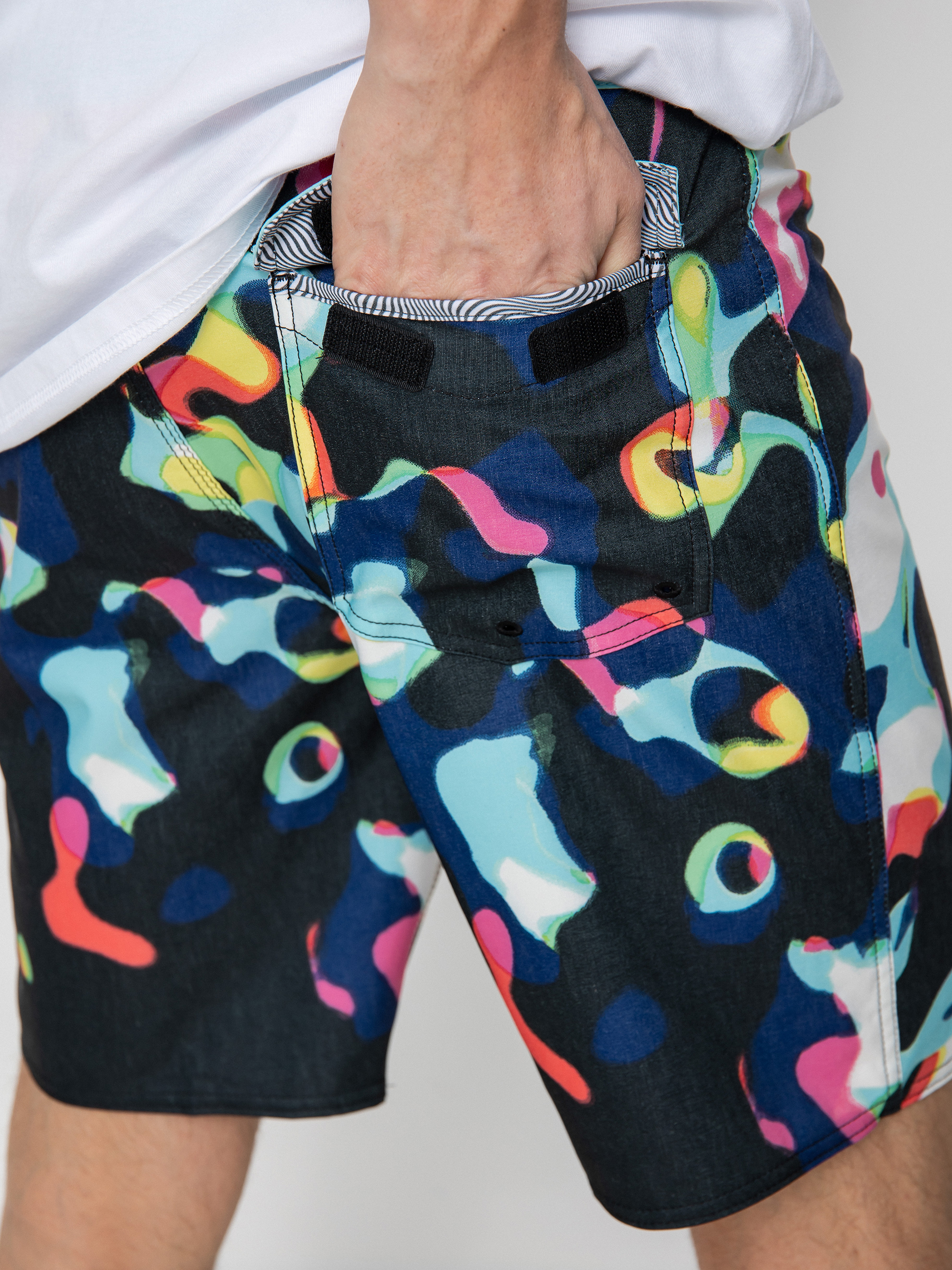 Плажни къси панталони Volcom Saturate Stoney 19 (black)