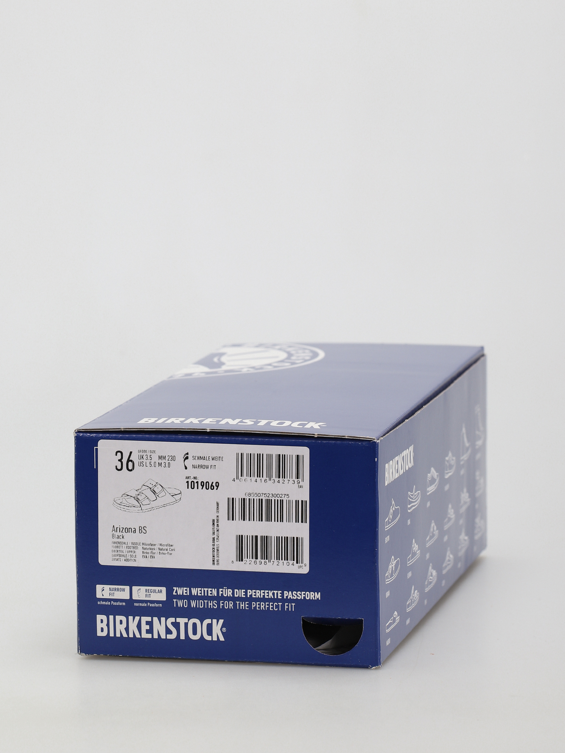 Чехли Birkenstock Arizona Narrow Wmn (triples black)