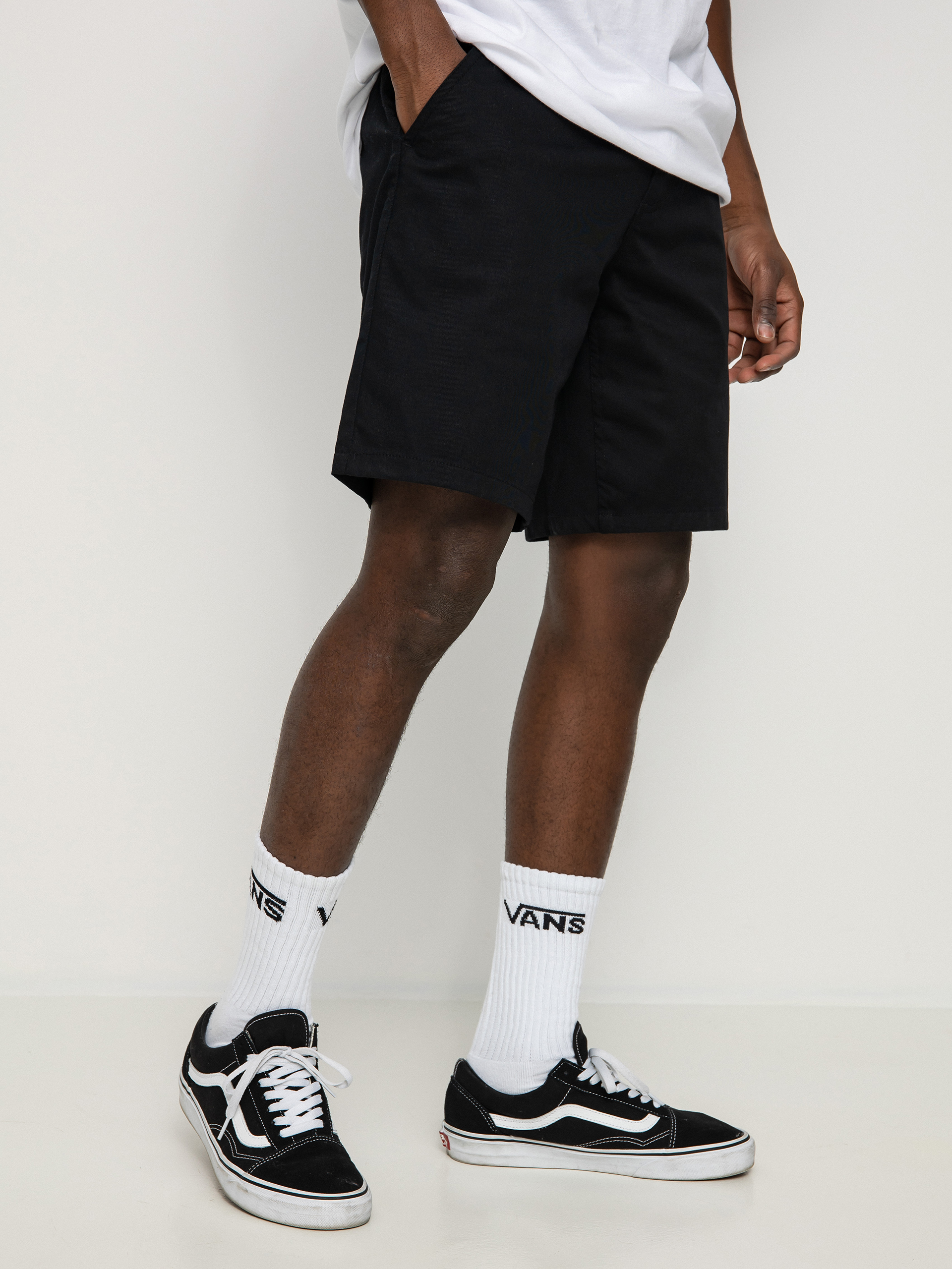 Къси панталони Brixton Choice Chino (black)