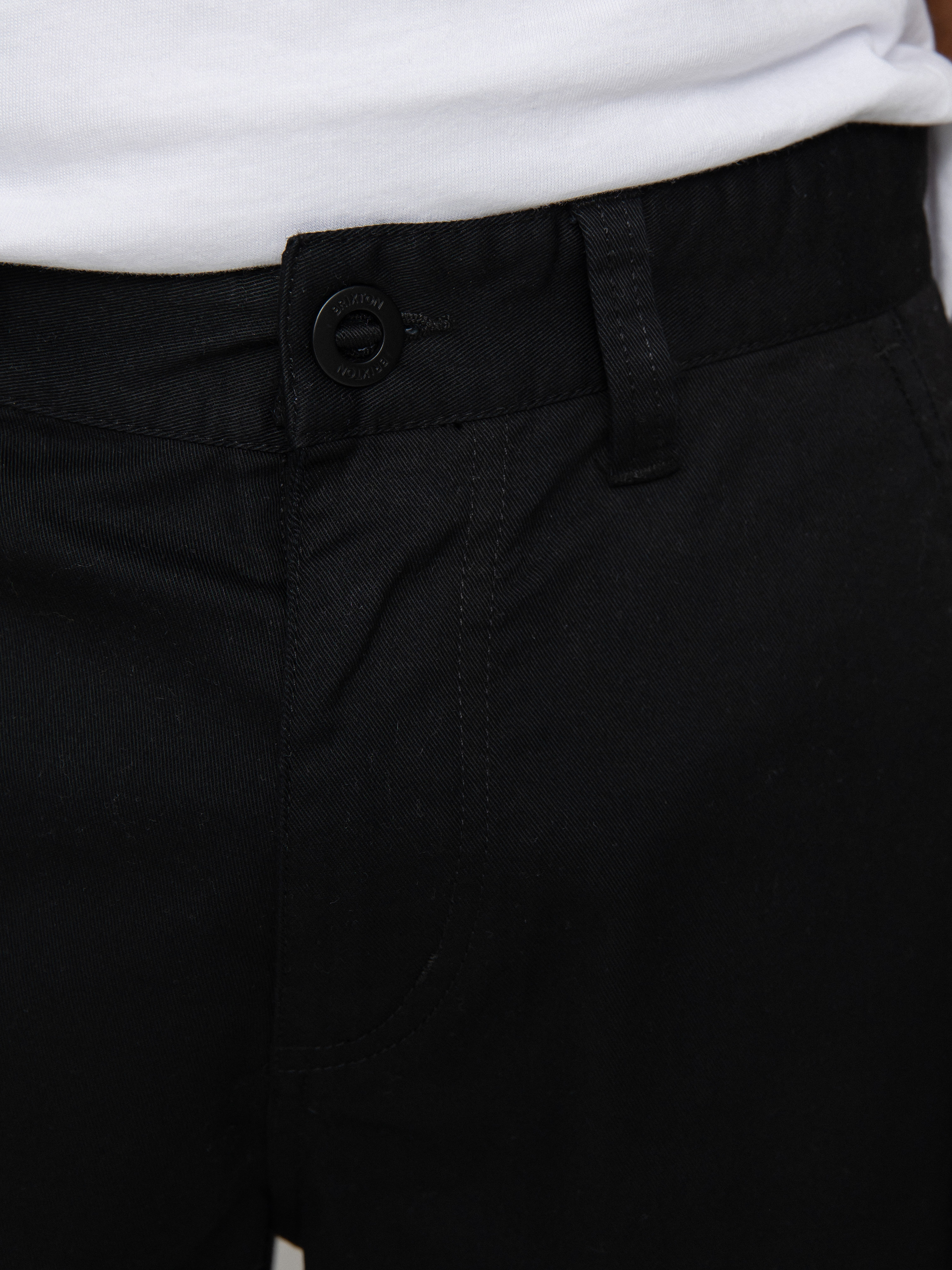 Къси панталони Brixton Choice Chino (black)