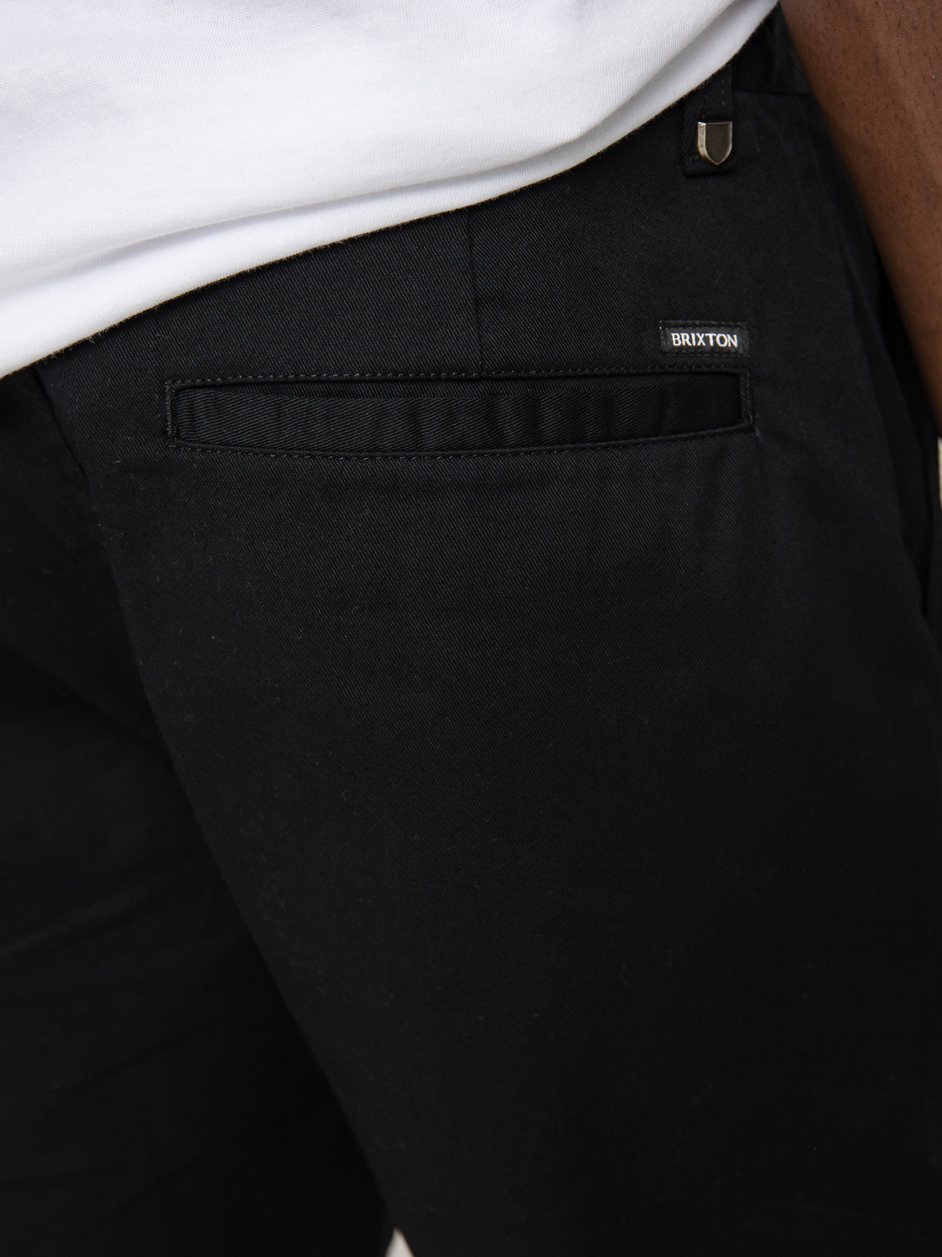 Къси панталони Brixton Choice Chino (black)