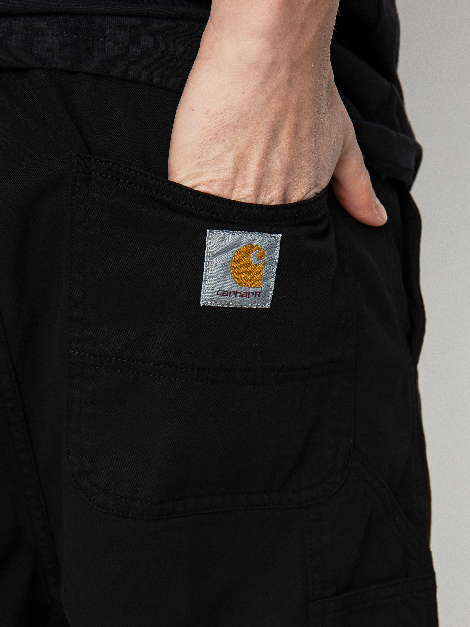 Къси панталони Carhartt WIP Flint (black)