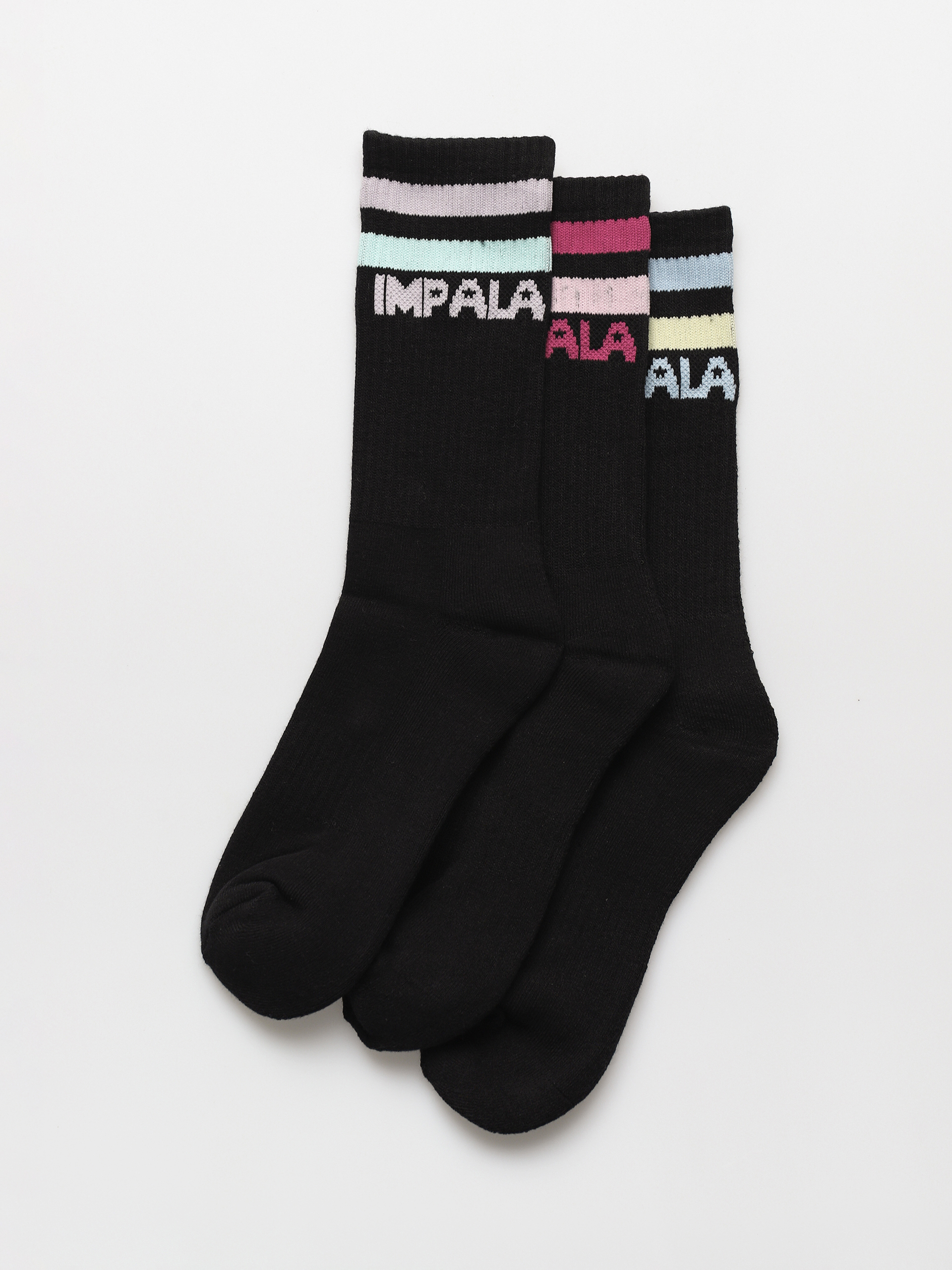 Чорапи Impala Stripe Sock 3Pk Wmn (black)