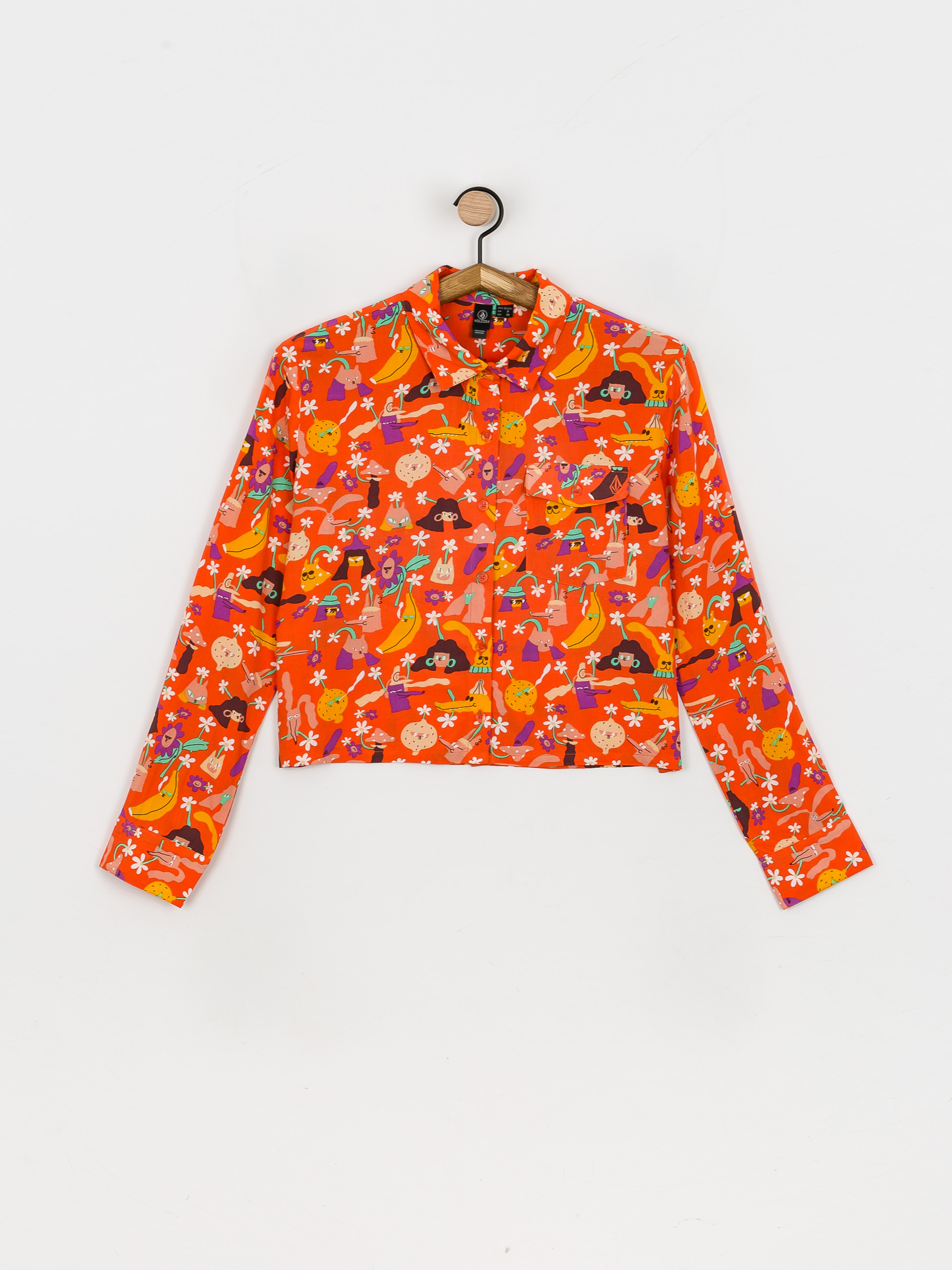 Риза Volcom Egle Zvirblyte Woven Wmn (living coral)