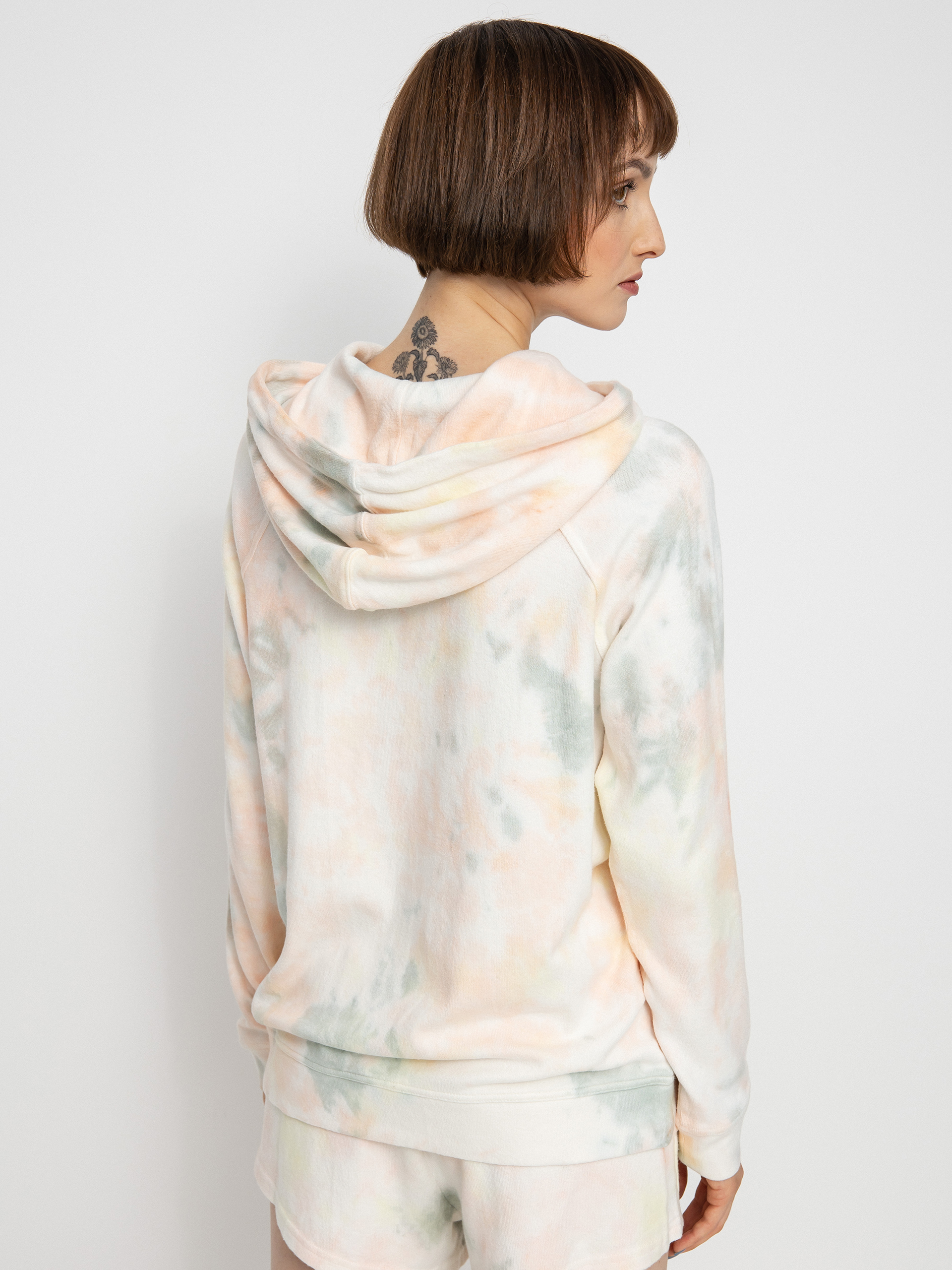 Суитшърт с качулка Volcom Lil HD Wmn (multi)