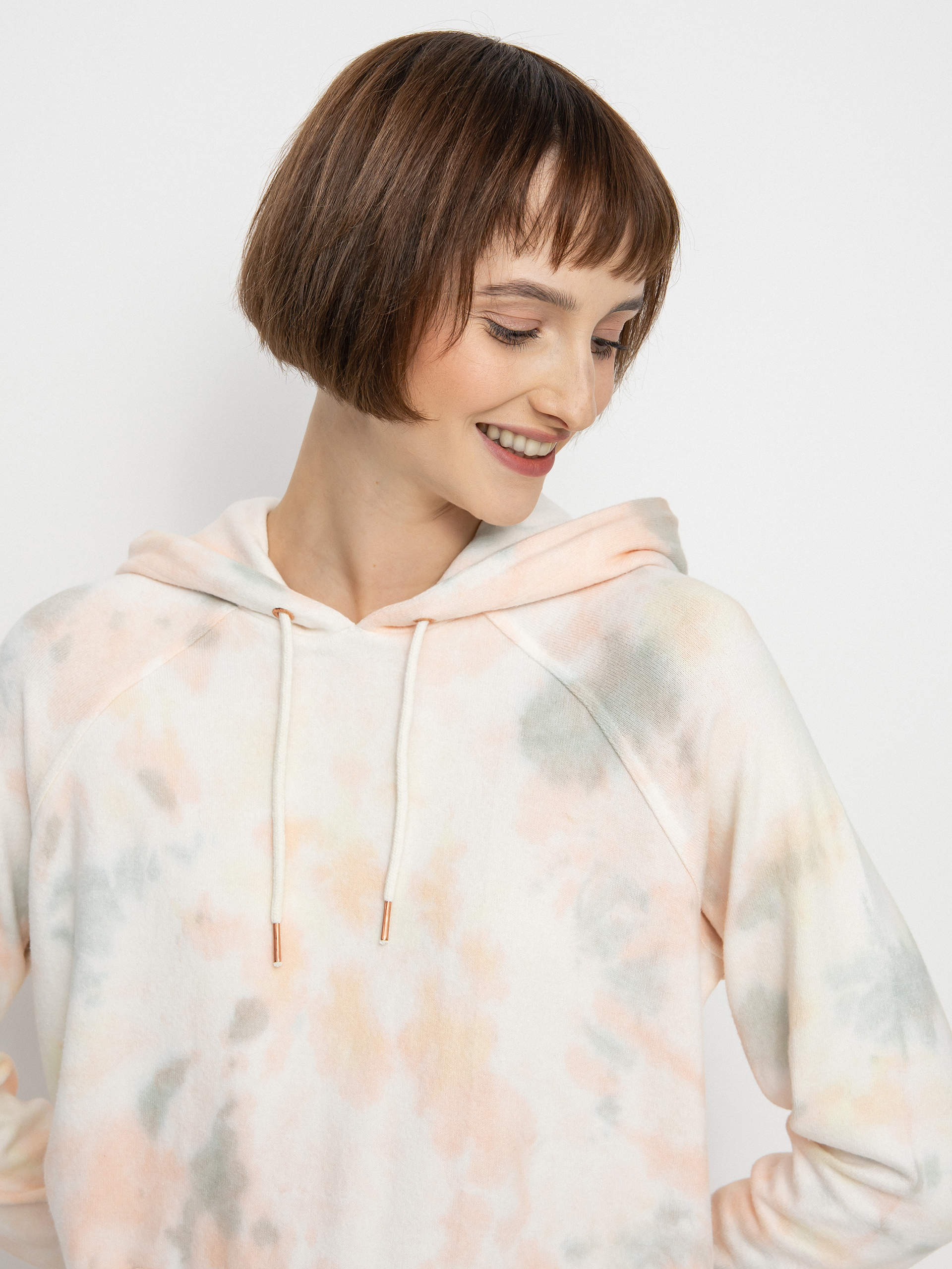 Суитшърт с качулка Volcom Lil HD Wmn (multi)