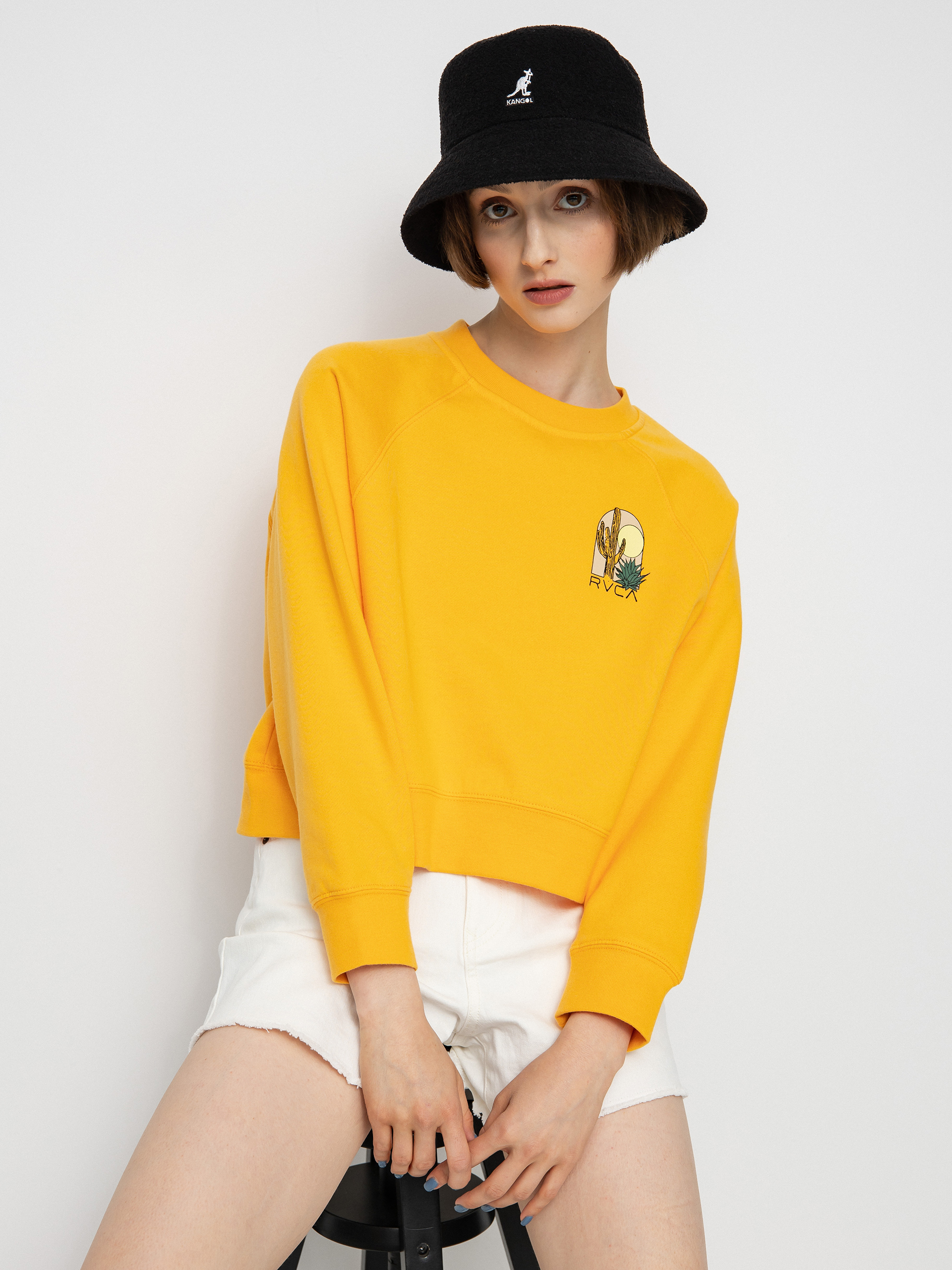 RVCA Суитшърт Oasis Wmn (marigold)