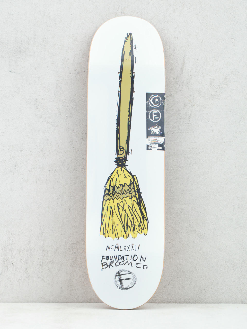 Дъска Foundation Broom Co (white)