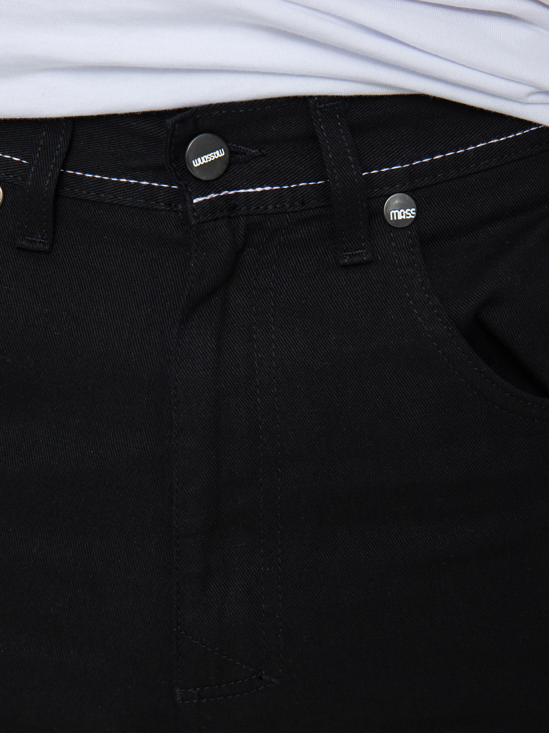MassDnm Панталони Slang Baggy Fit (black)