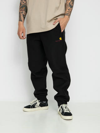 Панталони Carhartt WIP American Script Jogging (black)