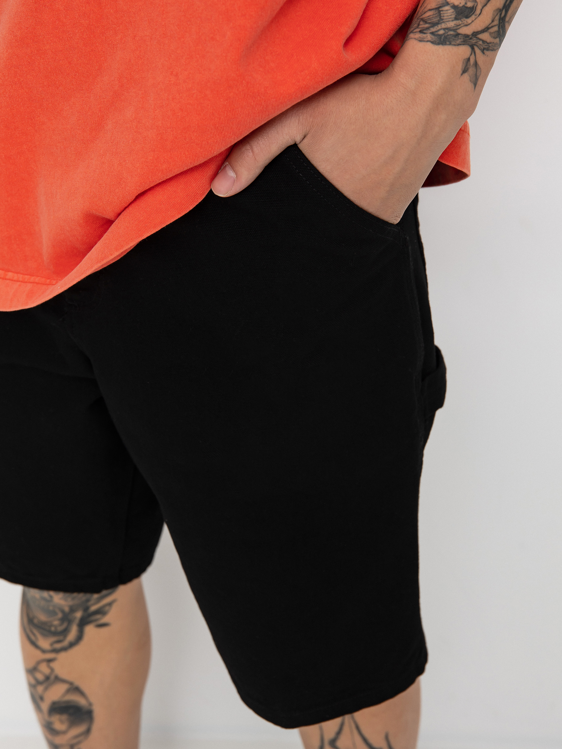 Къси панталони Carhartt WIP Single Knee (black)