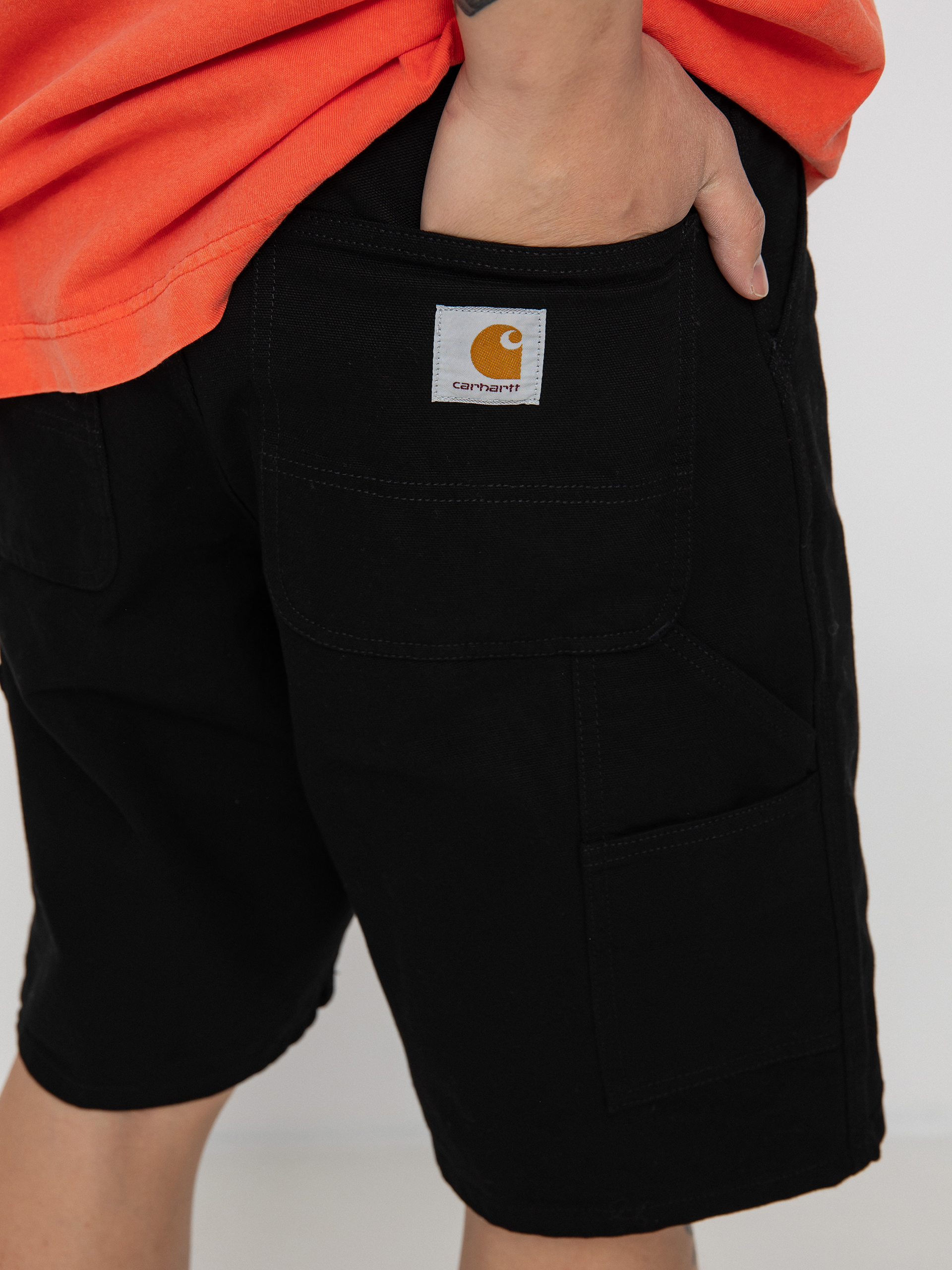 Къси панталони Carhartt WIP Single Knee (black)