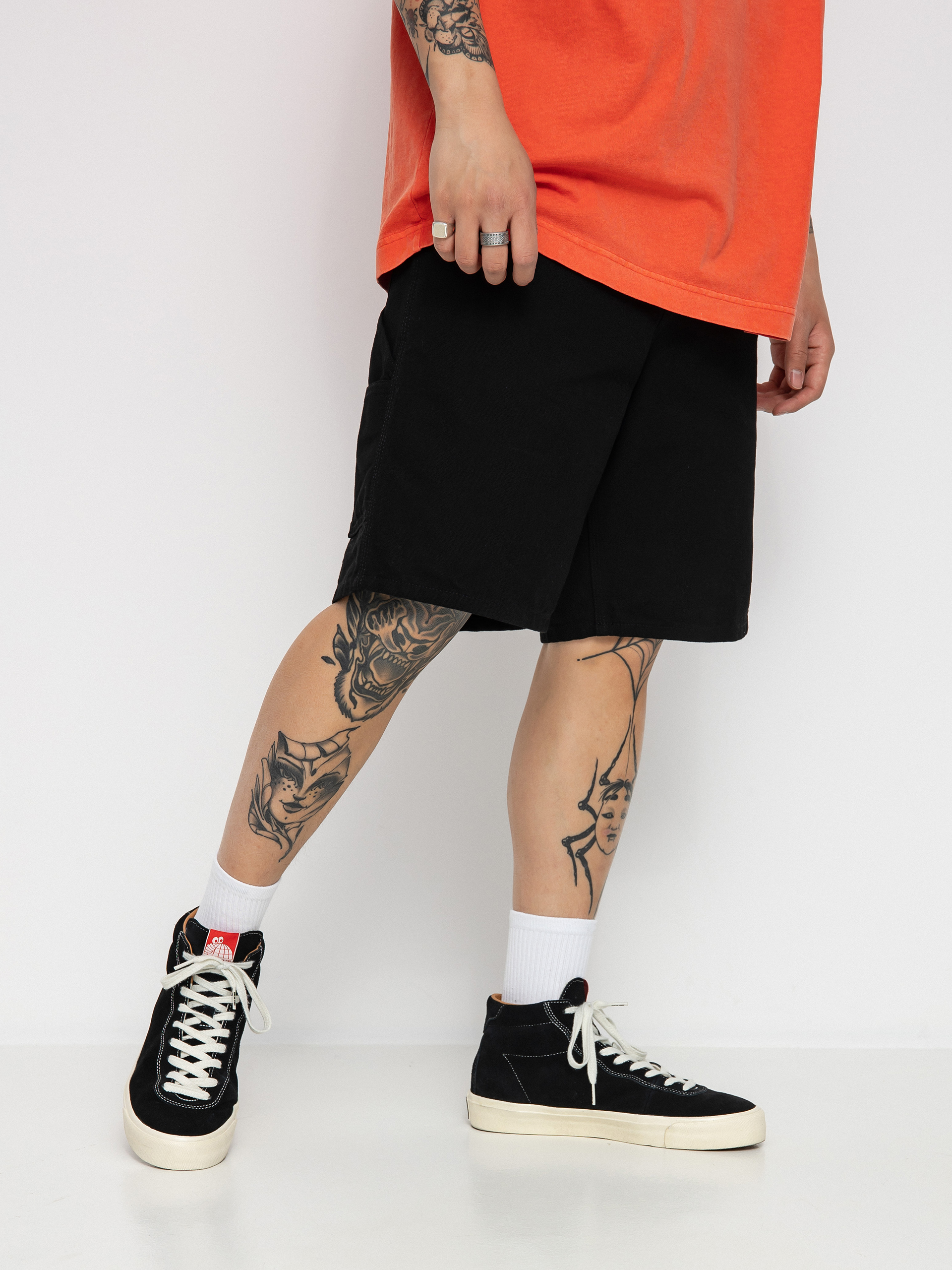 Къси панталони Carhartt WIP Single Knee (black)