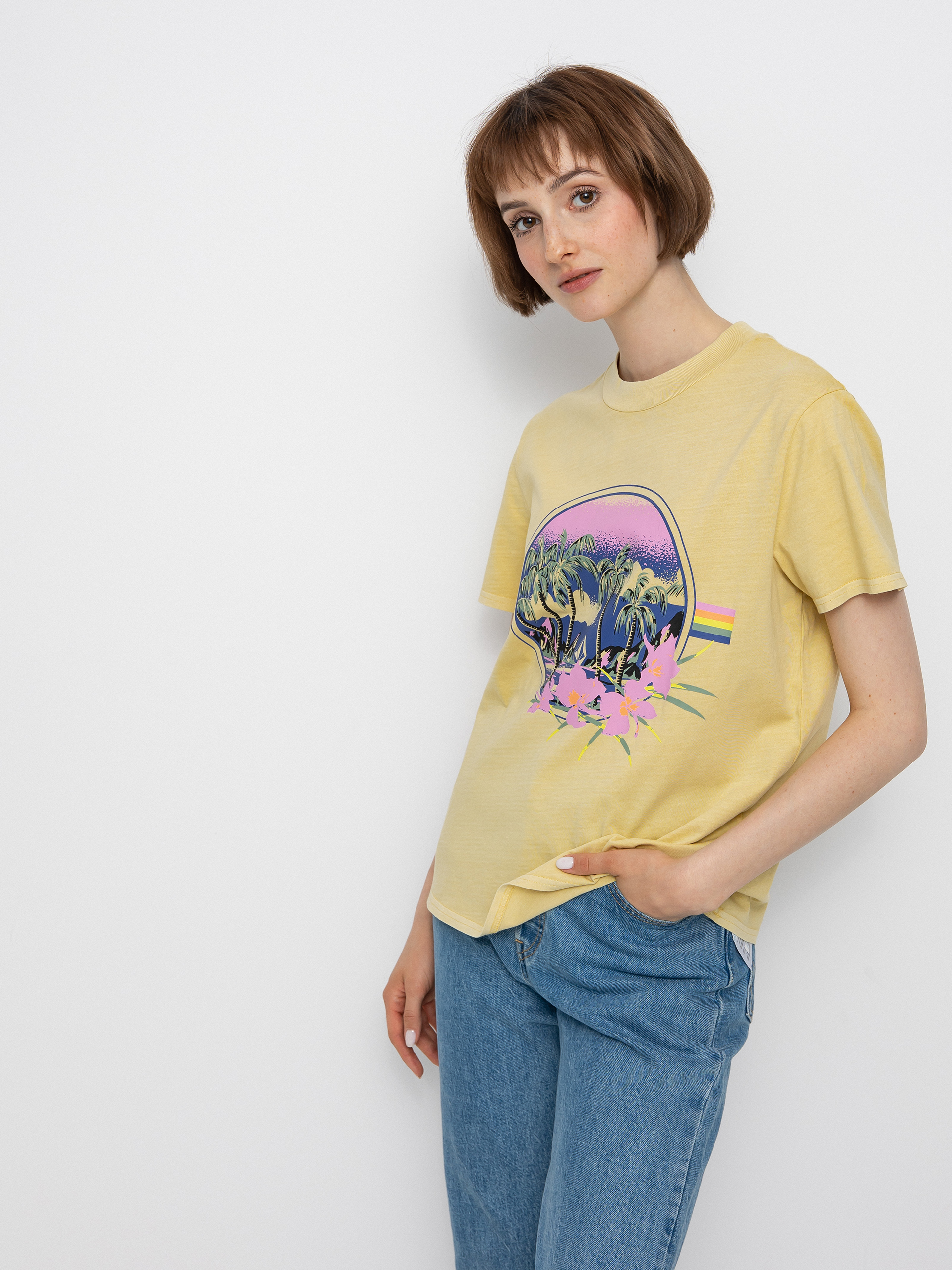 Тениска Volcom Lock It Up Wmn (wheat)