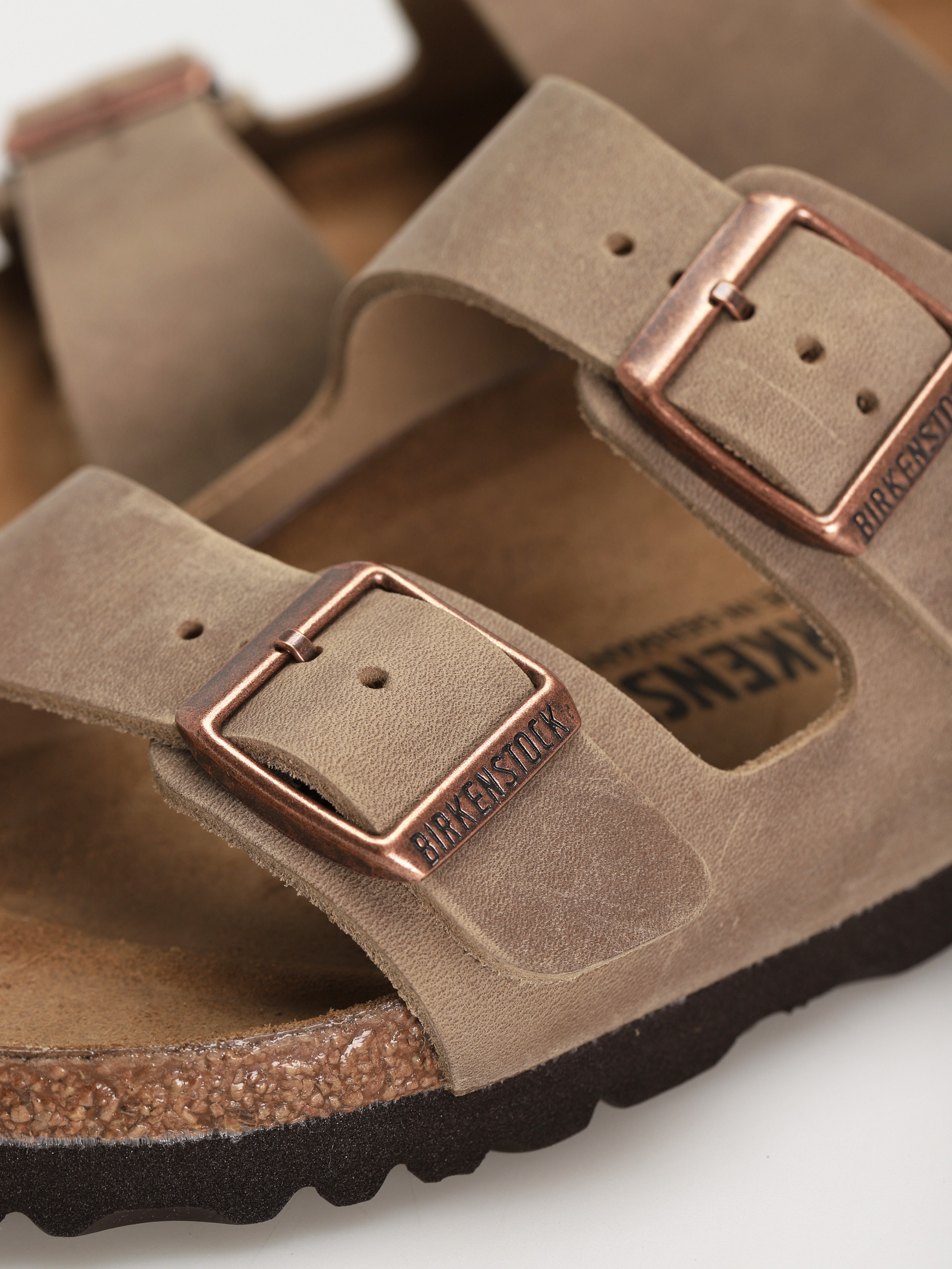 Чехли Birkenstock Arizona Narrow Wmn (tabacco brown waxy leather)