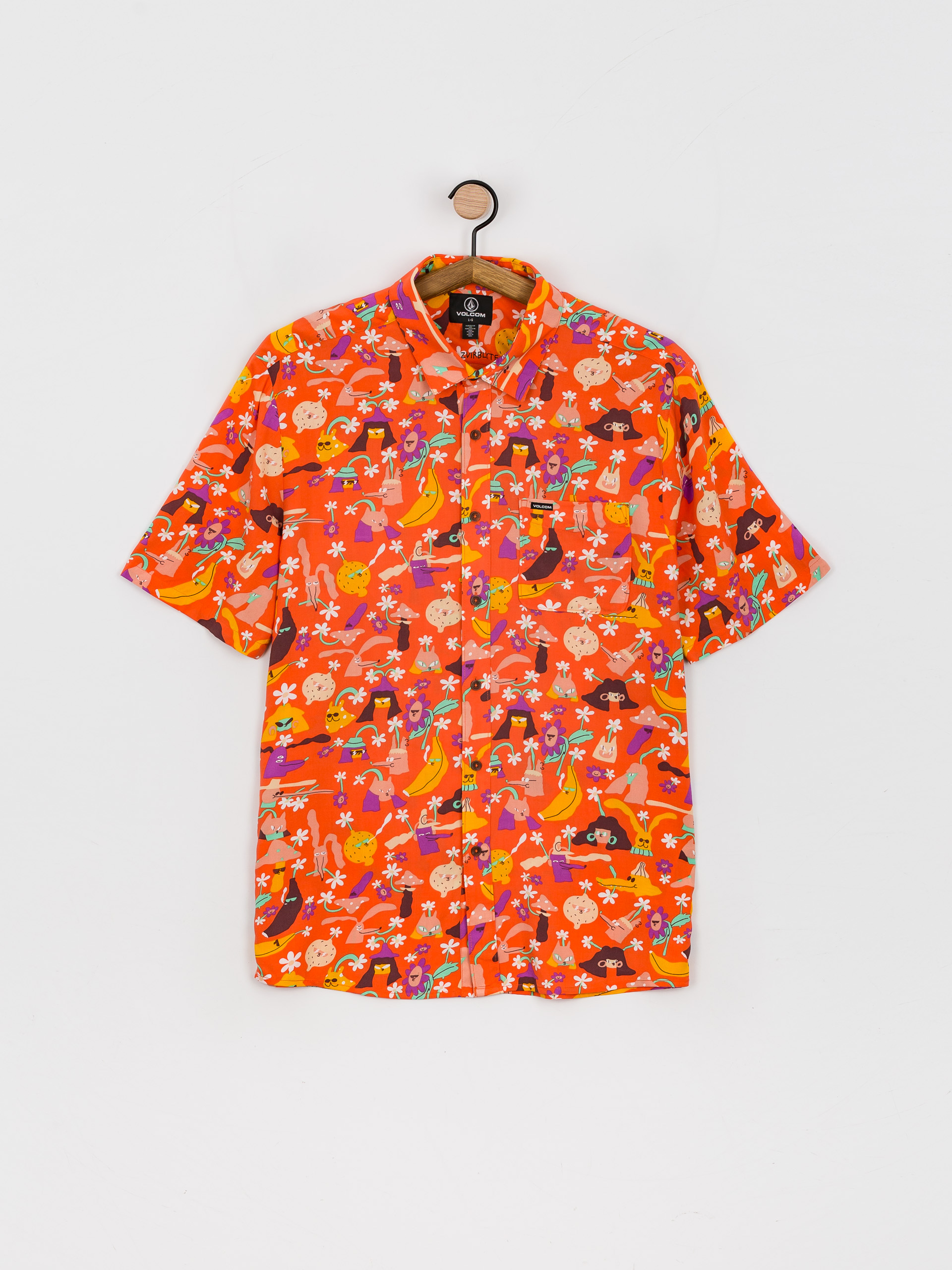 Volcom Риза Egle Zvirblyte (prt print)