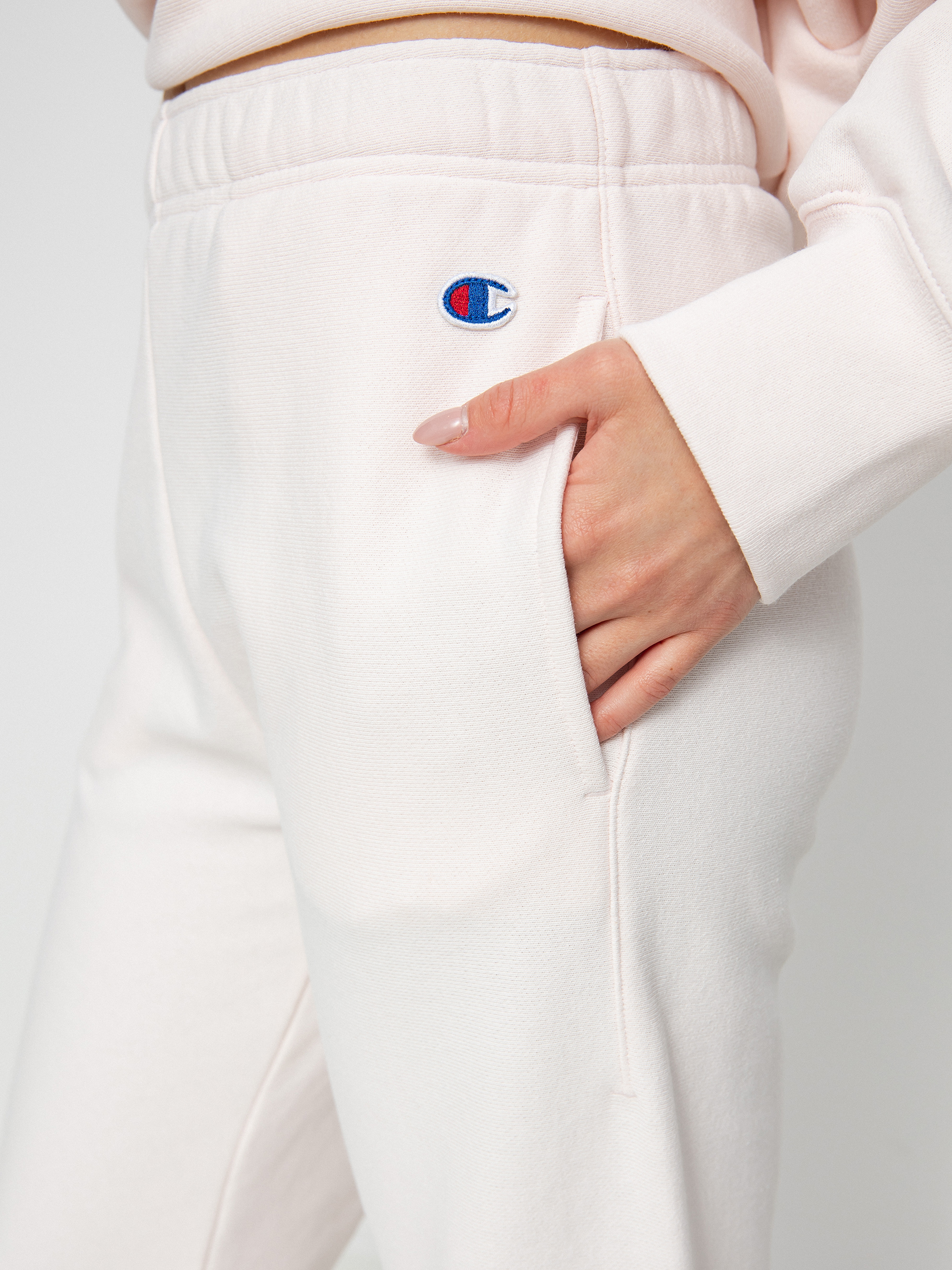 Champion Панталони Elastic Cuff Pants 115098 Wmn (beo)