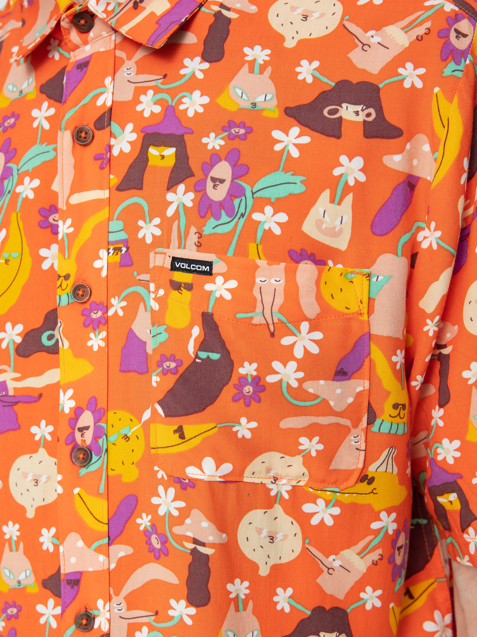 Volcom Риза Egle Zvirblyte (prt print)