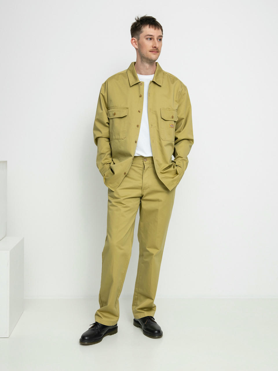 Dickies Риза Heritage 100 (dark khaki)