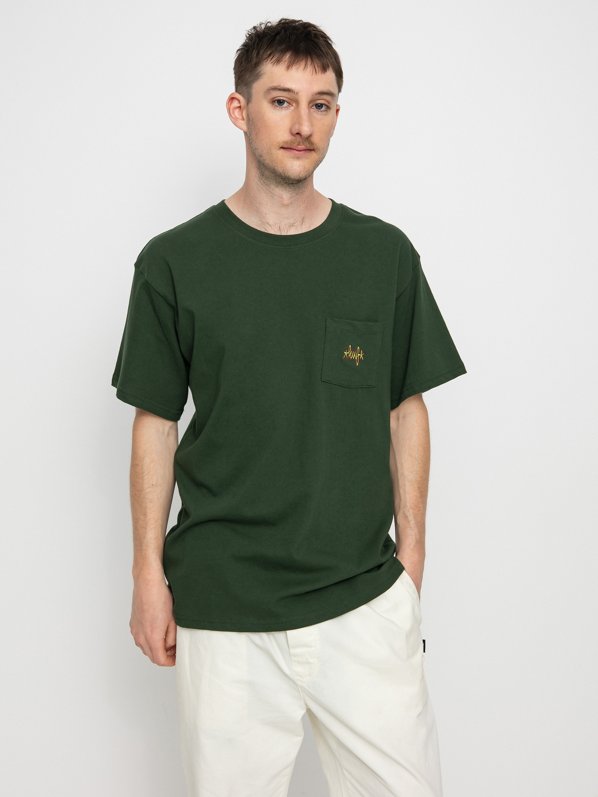 HUF Тениска Haze Script Pocket