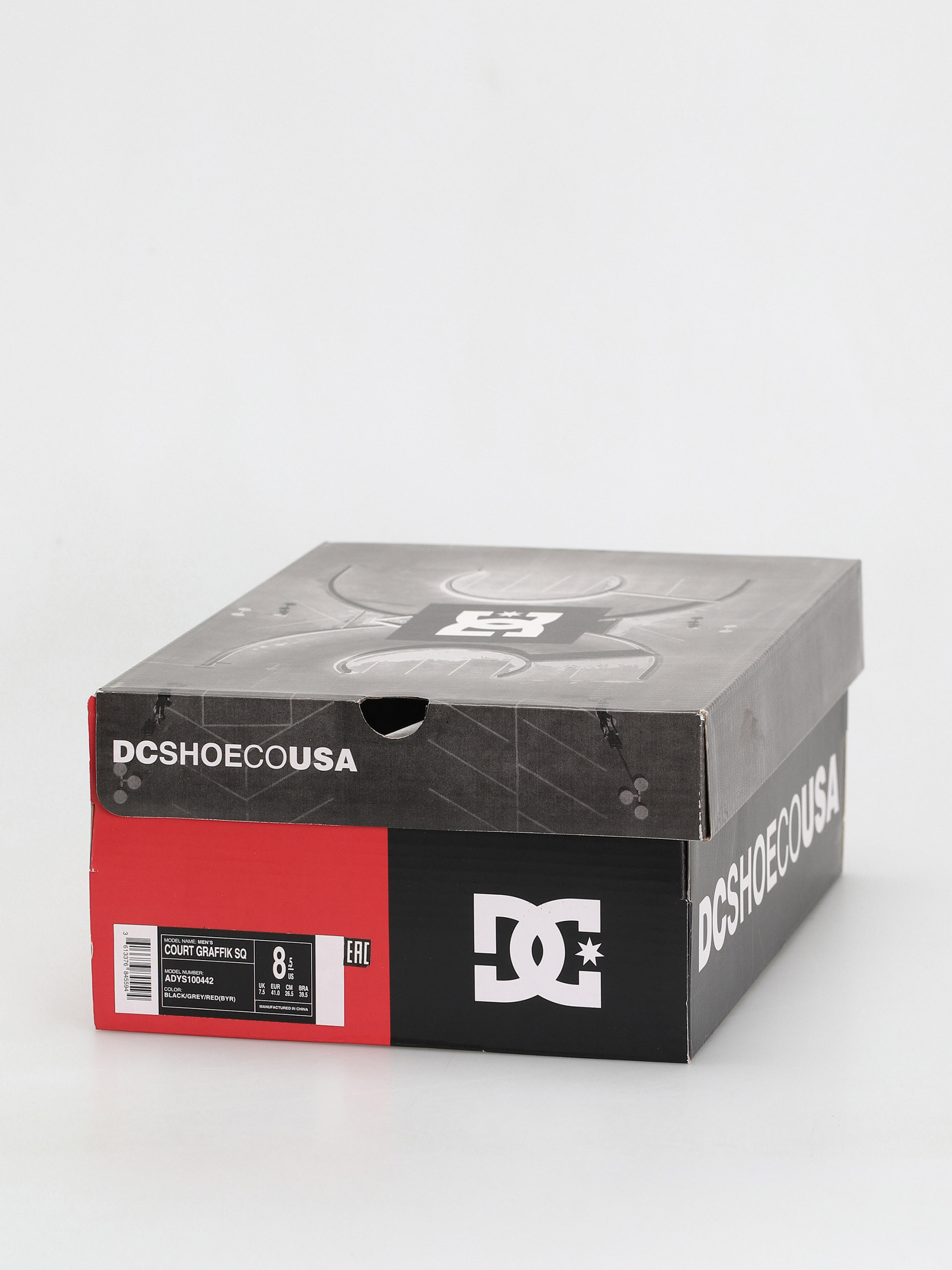 Обувки DC Court Graffik Sq (black/grey/red)