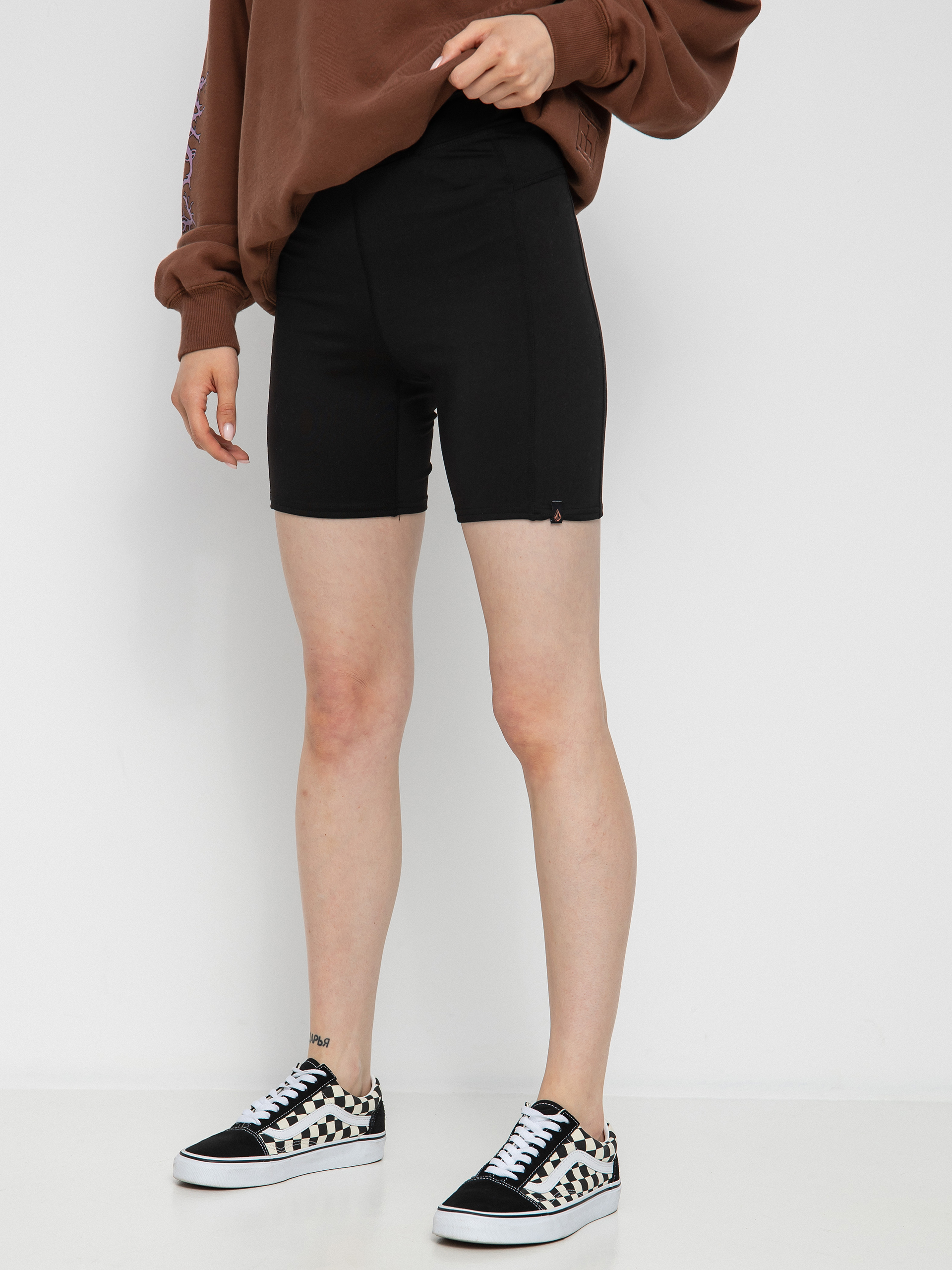 Къси панталони Volcom Lived In Bike Wmn (black)