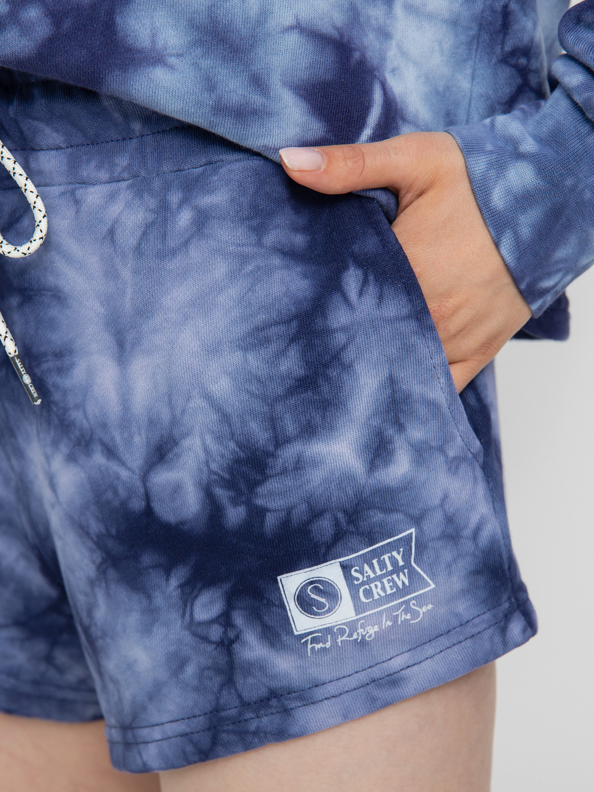 Salty Crew Къси панталони Sand Set Wmn (navy tie dye)