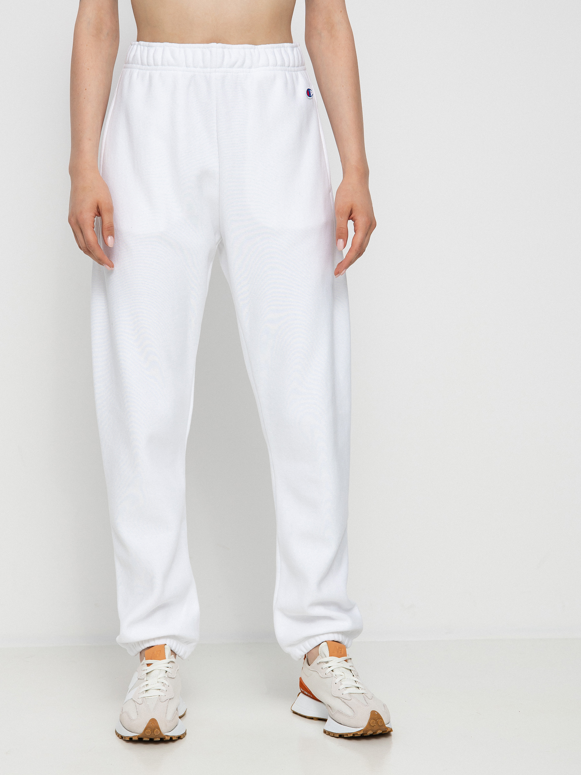 Champion Панталони Elastic Cuff Pants 115098 Wmn (wht)