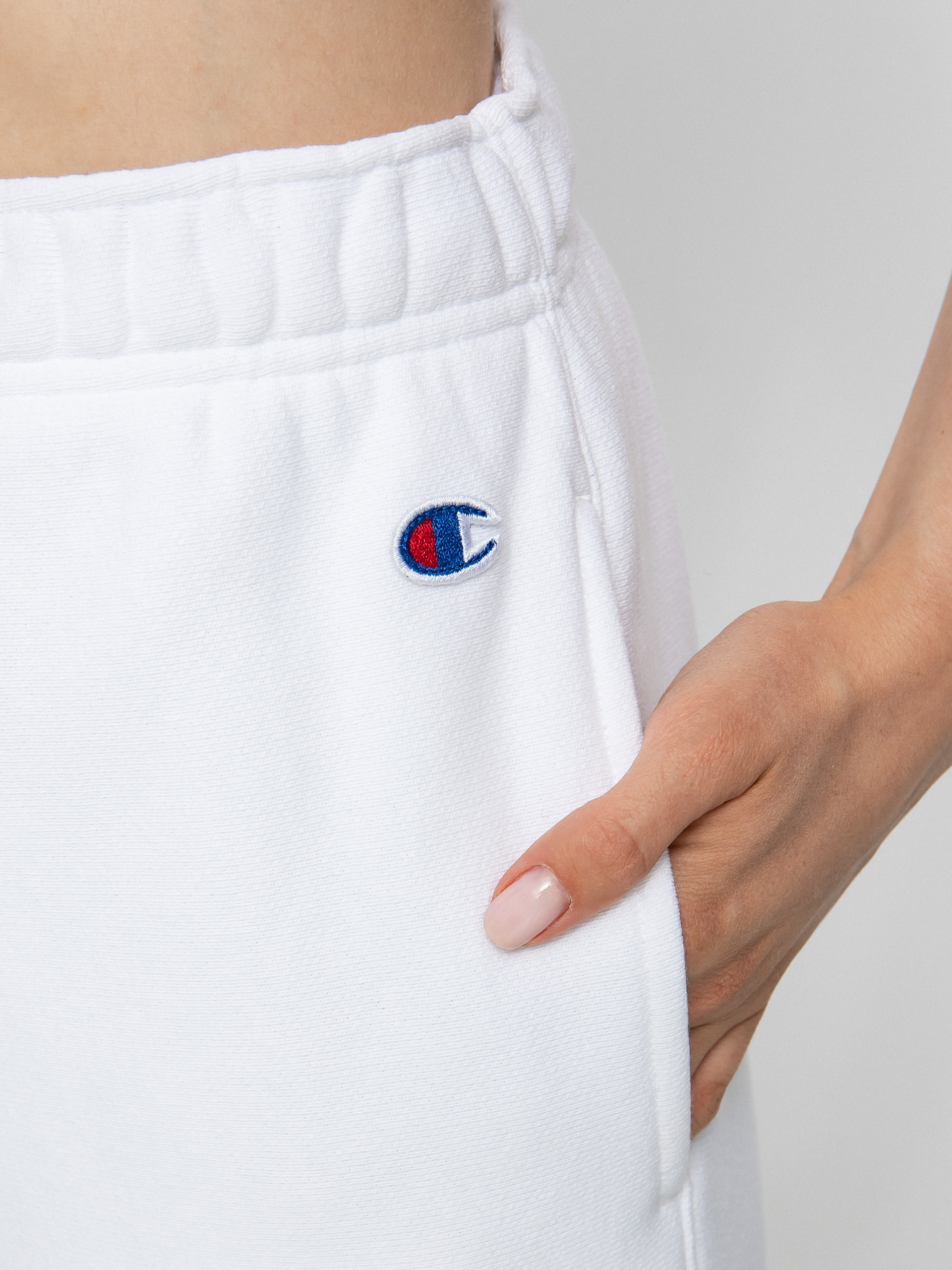 Champion Панталони Elastic Cuff Pants 115098 Wmn (wht)