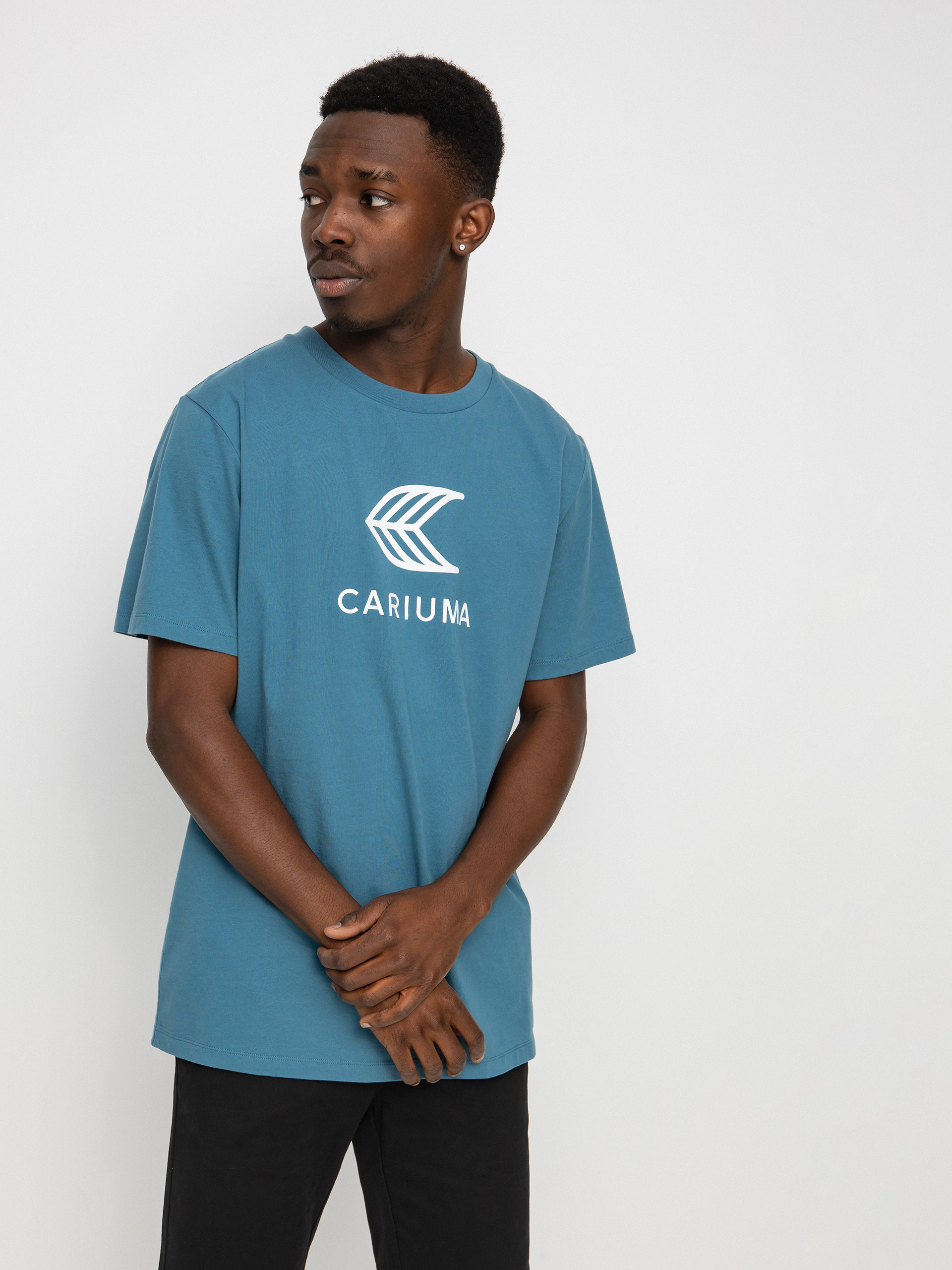 Тениска Cariuma Logo (blue)