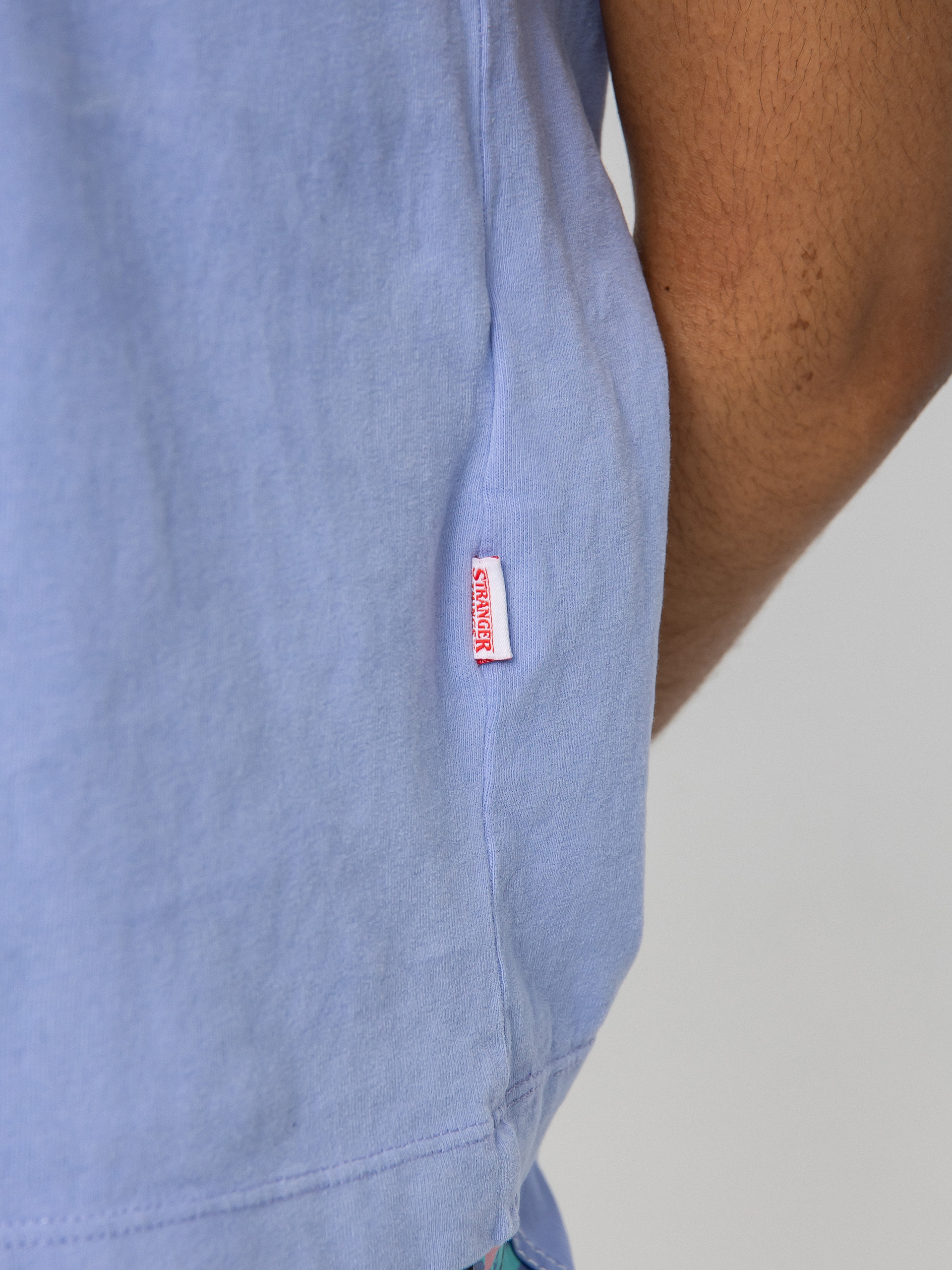 Quiksilver Тениска X Stranger Things 86 Crop Wmn (jacaranda)